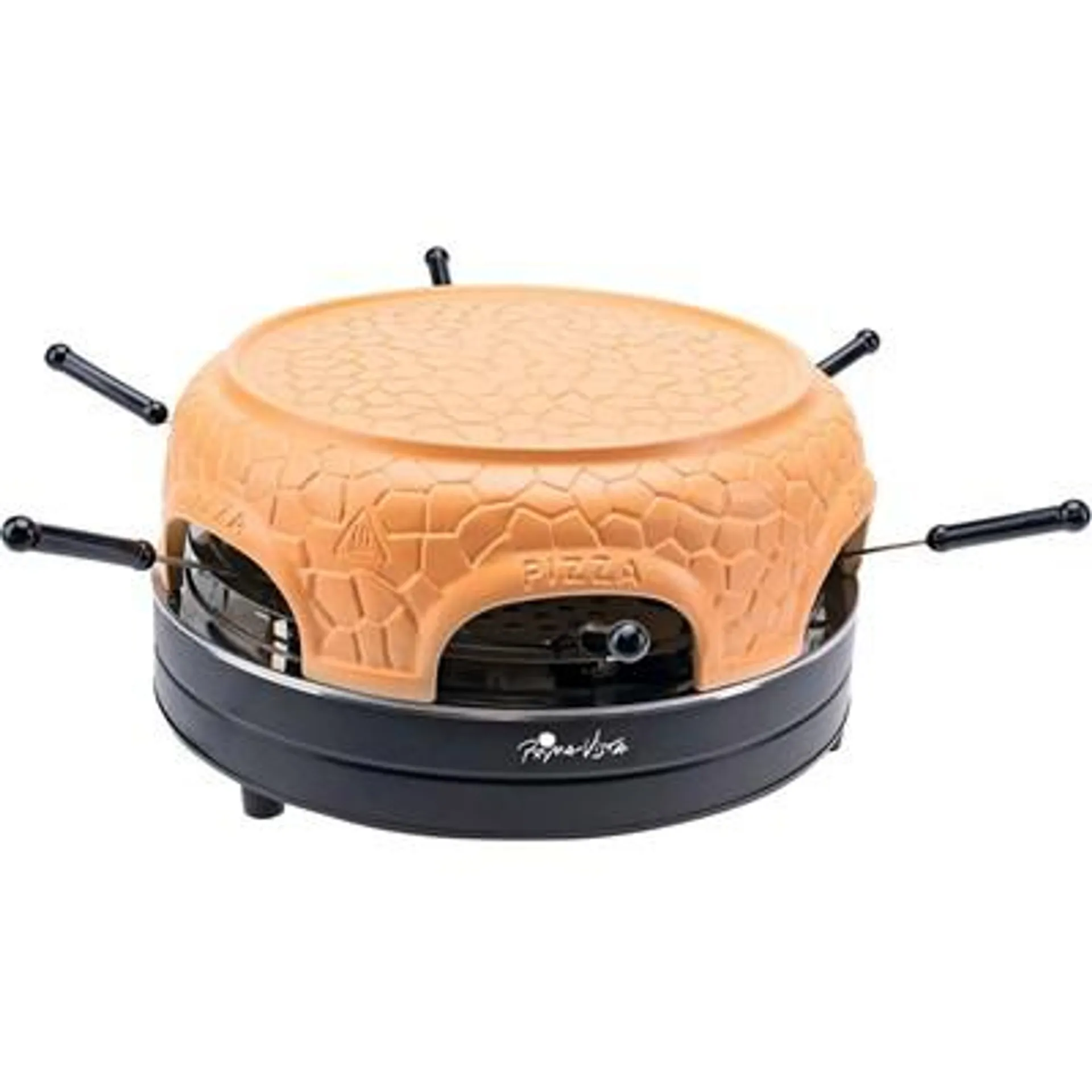 Pizza Dome Terracotta 6er