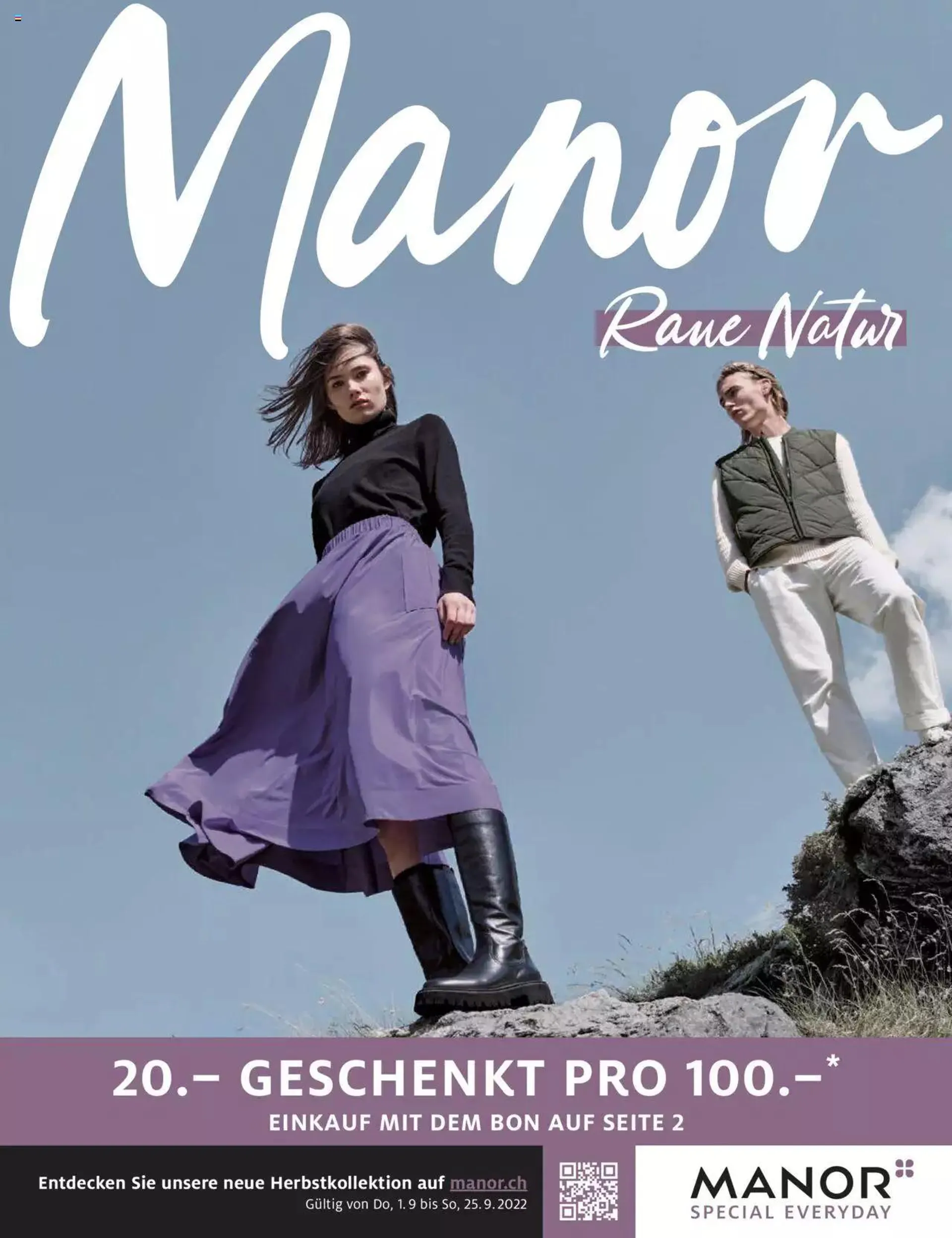Manor - Raue Natur - Herbstkollektion 2022 - 0