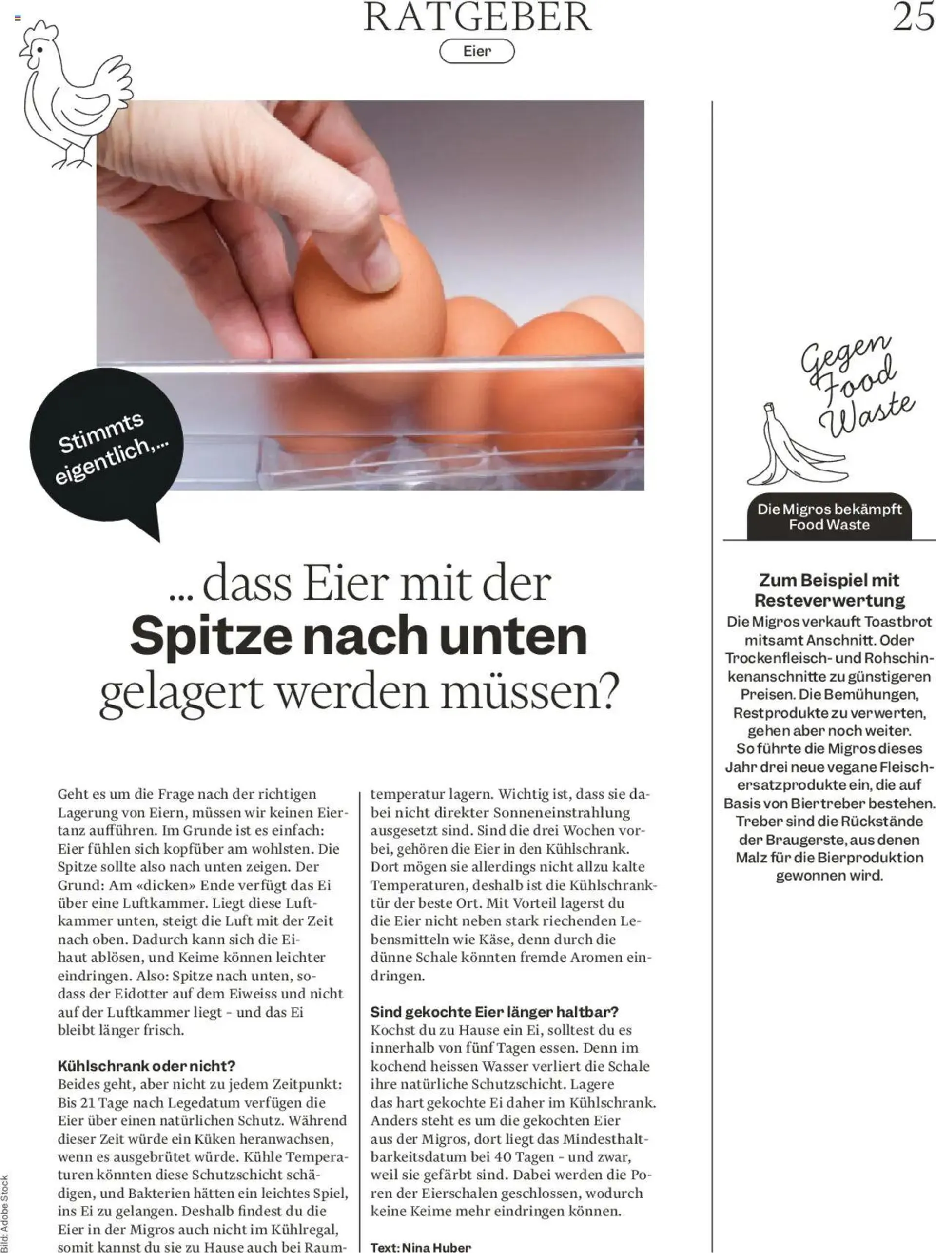 Migros - Magazin von 14. Oktober bis 20. Oktober 2024 - Prospekt seite  25