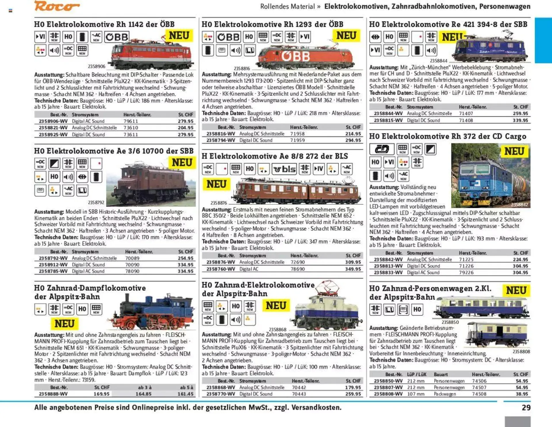 Conrad - Modellbahn 2021/22 von 1. Januar bis 31. Dezember 2023 - Prospekt seite  31