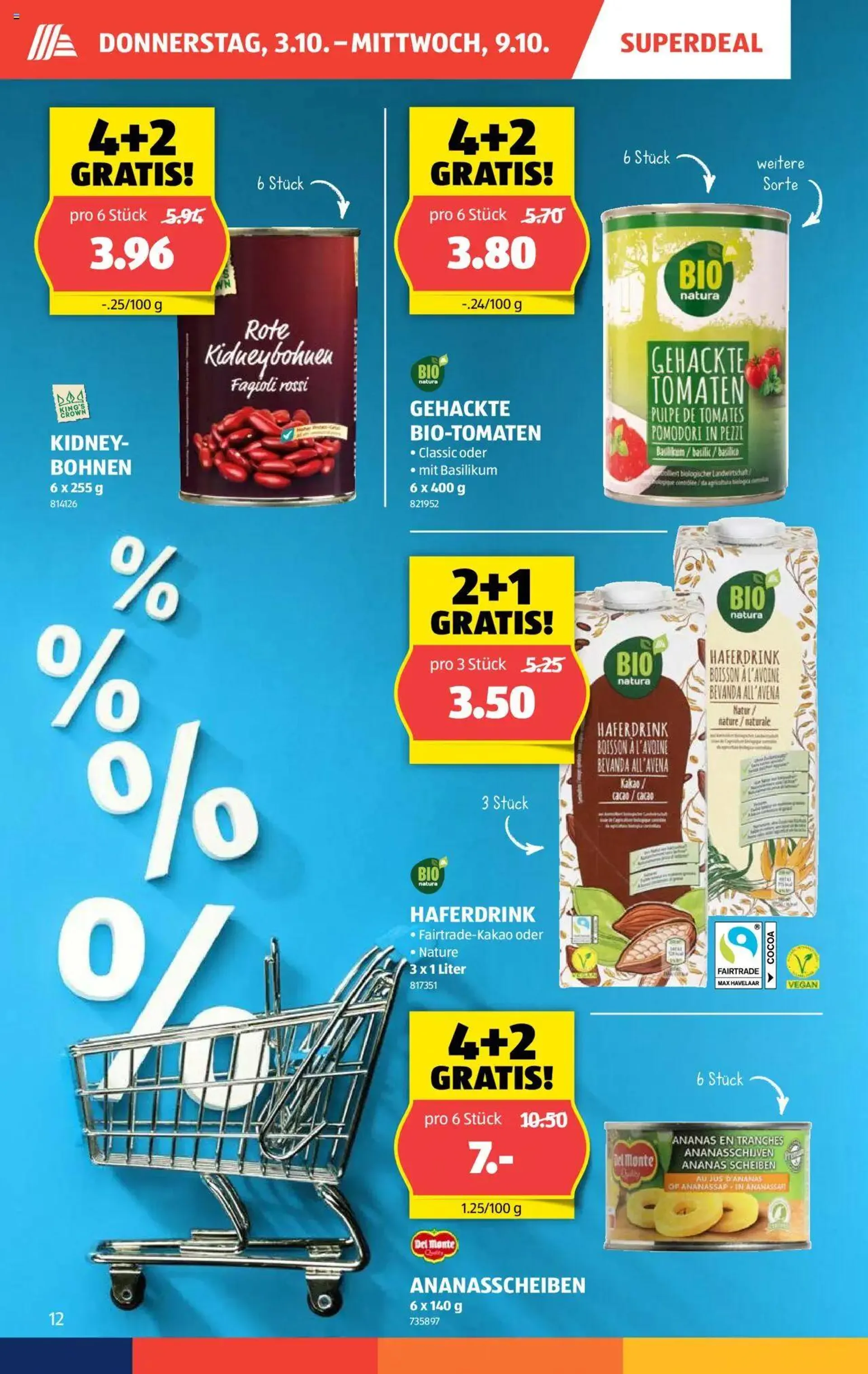 Aldi Aktionen von 3. Oktober bis 9. Oktober 2024 - Prospekt seite  12