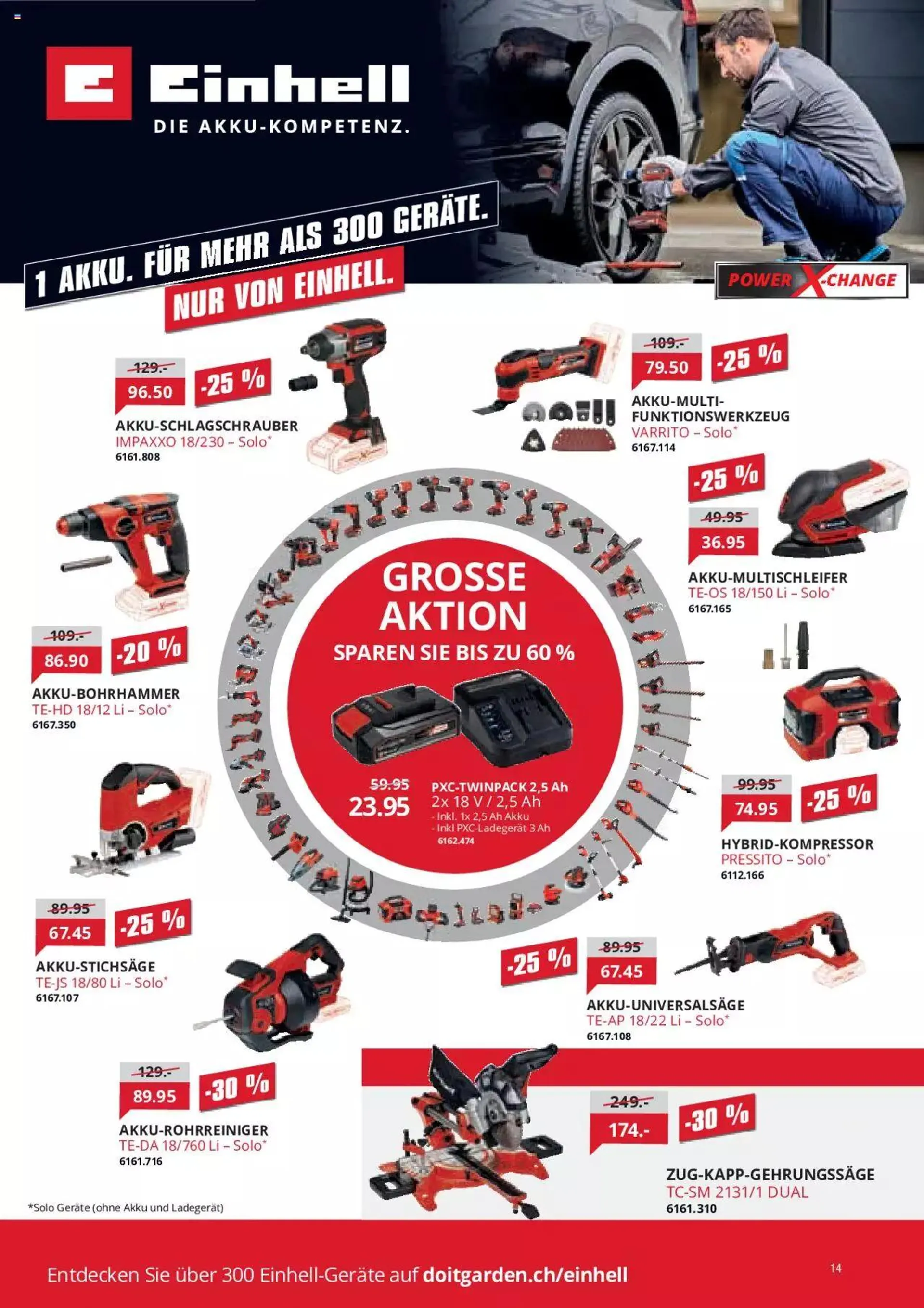 DO IT+GARDEN MIGROS Aktionen von 26. September bis 9. Oktober 2023 - Prospekt seite  14