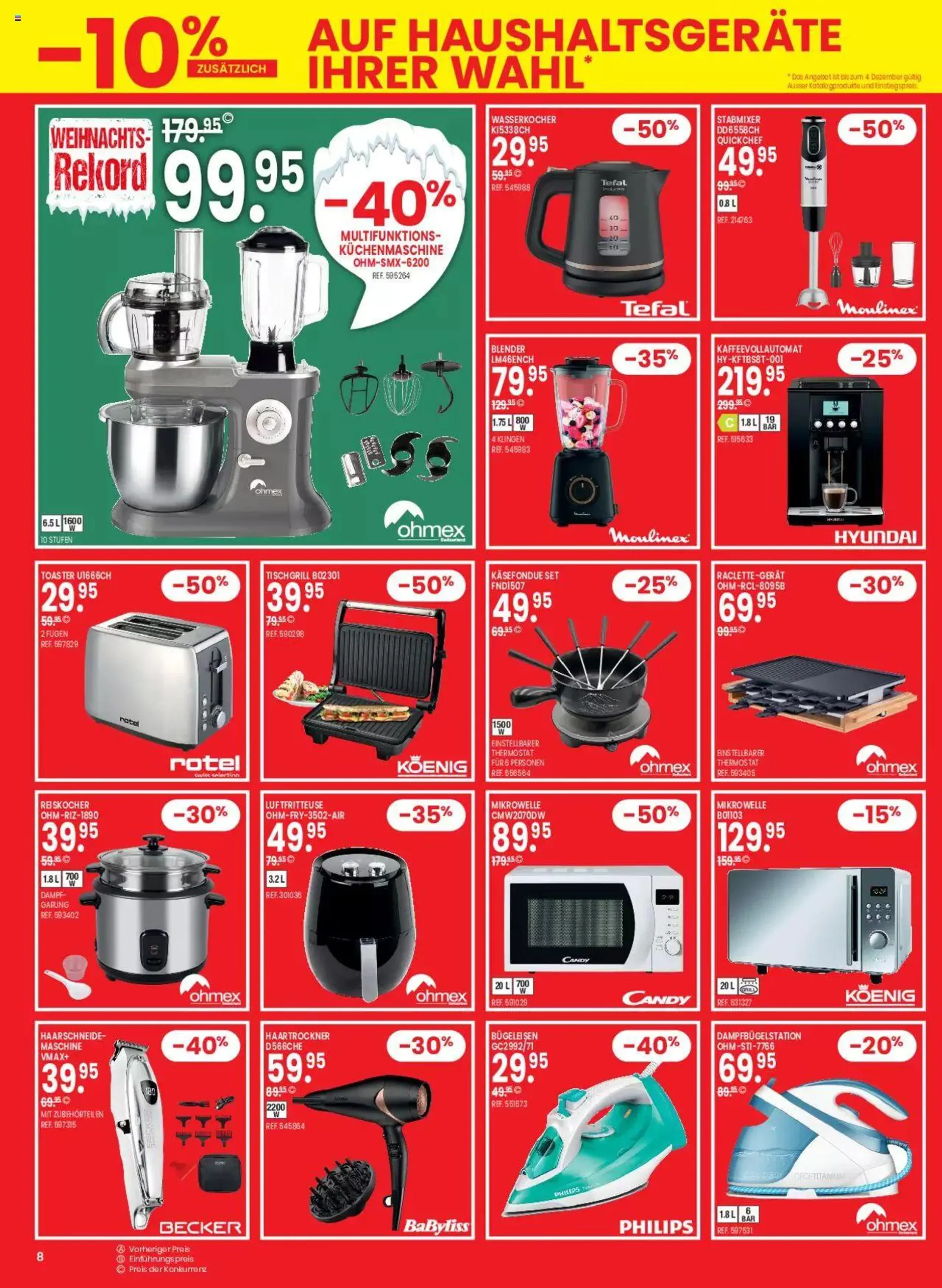 Conforama Aktionen von 28. November bis 11. Dezember 2023 - Prospekt seite  8