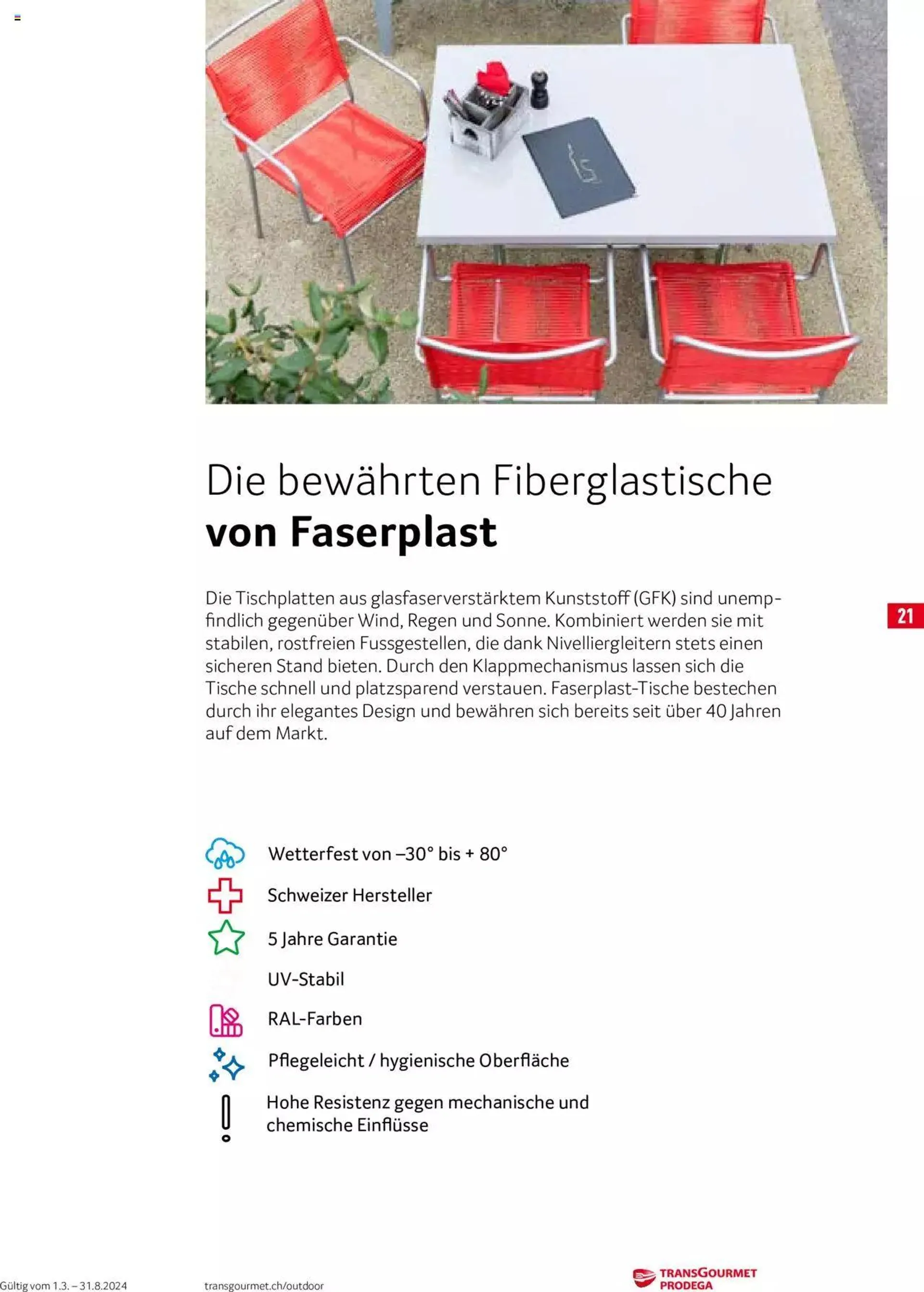 Prodega Outdoor Katalog 2024 von 26. Februar bis 26. Februar 2025 - Prospekt seite  21