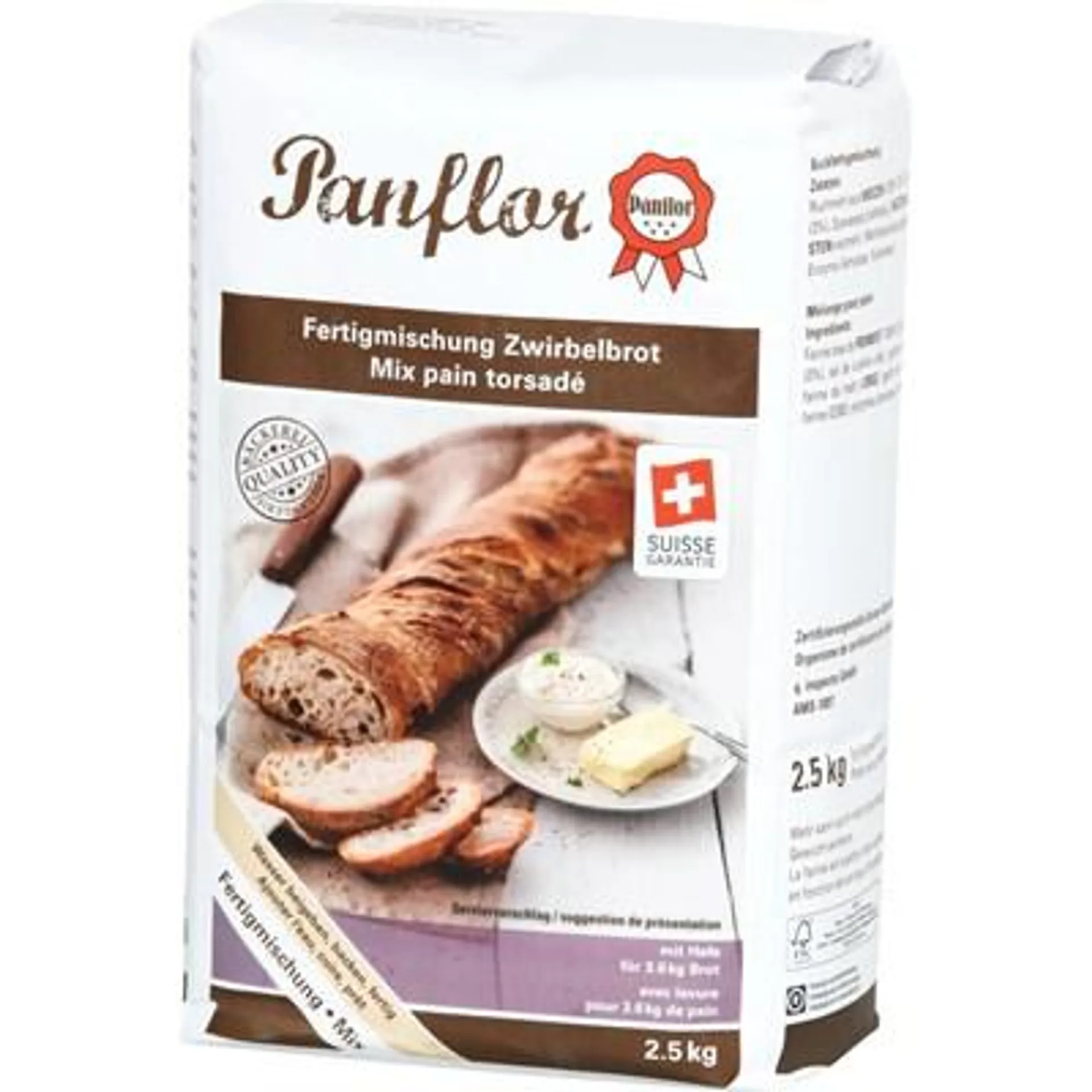 Fertigmix Zwirbelbrot 2,5 kg