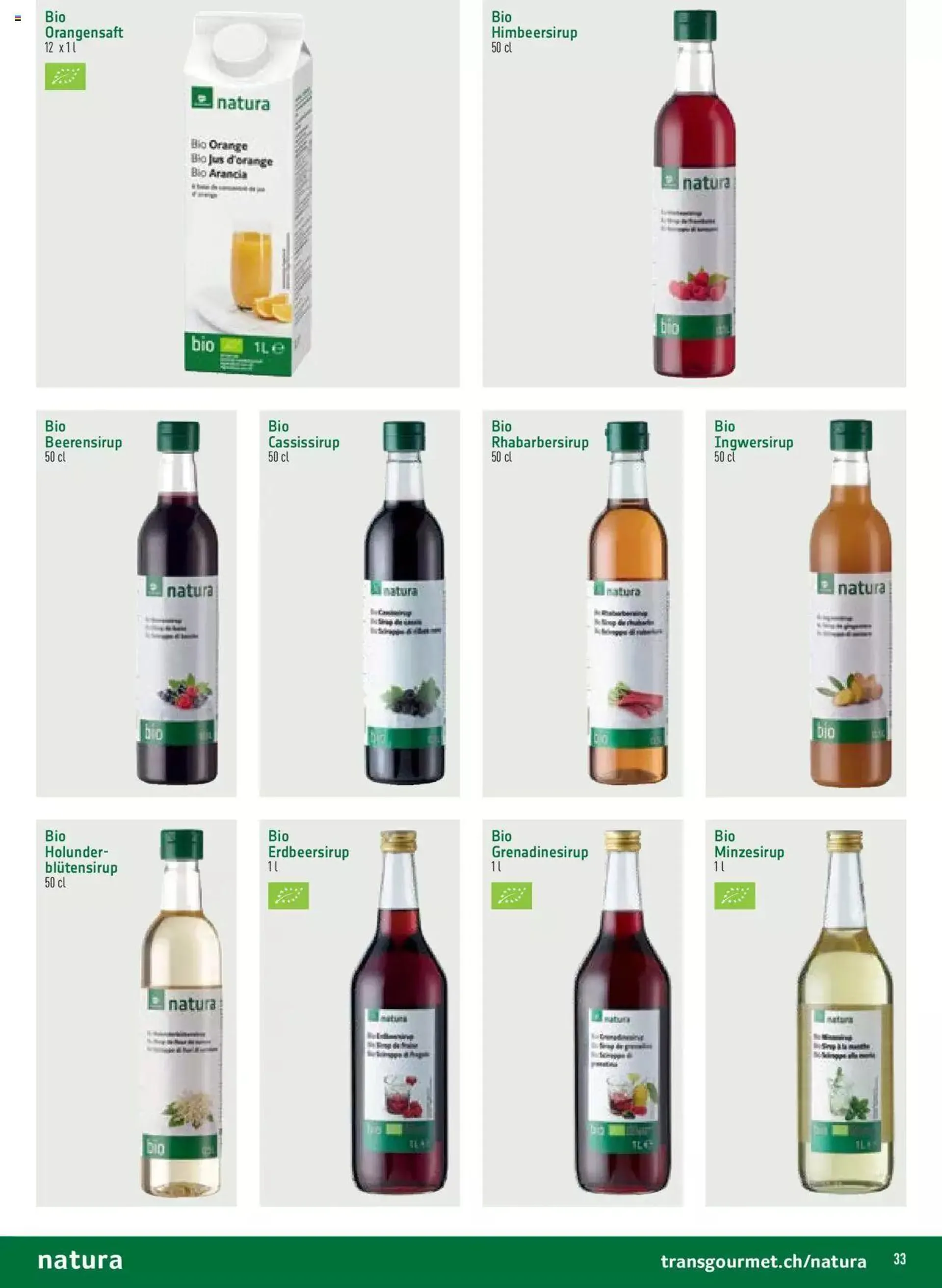 Prodega - Natura organicum Ex uno fonte von 9. Juni bis 12. Juni 2024 - Prospekt seite  33