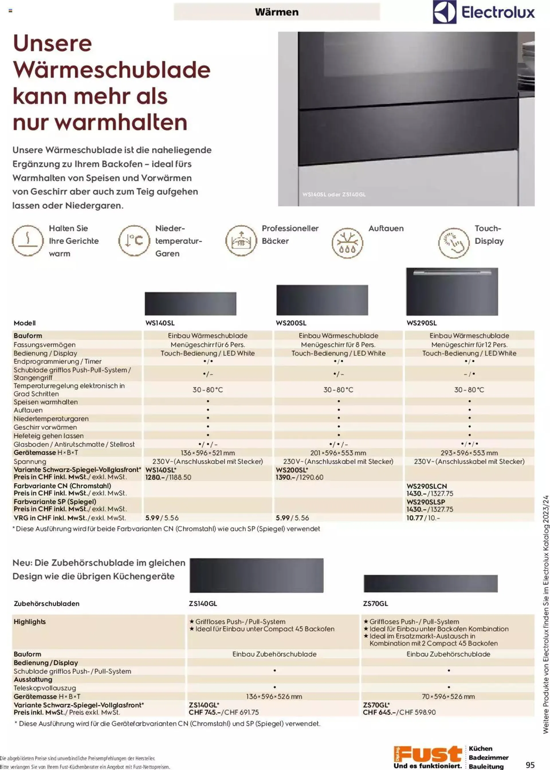 Fust - Küchenmagazin - Riesenauswahl von 22. Februar bis 31. Dezember 2023 - Prospekt seite  95