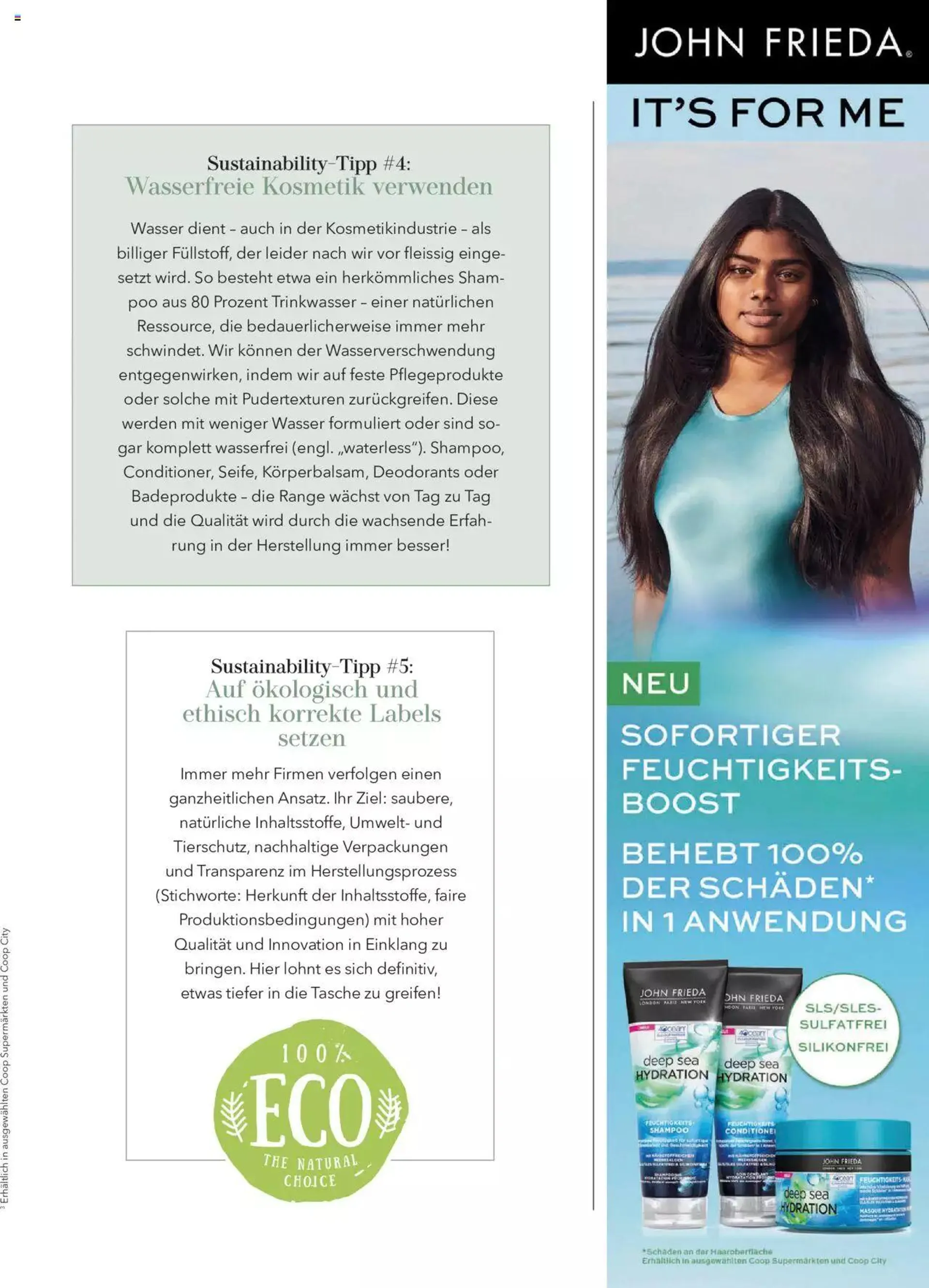 Coop Beauty & Life von 3. April bis 31. Dezember 2023 - Prospekt seite  33