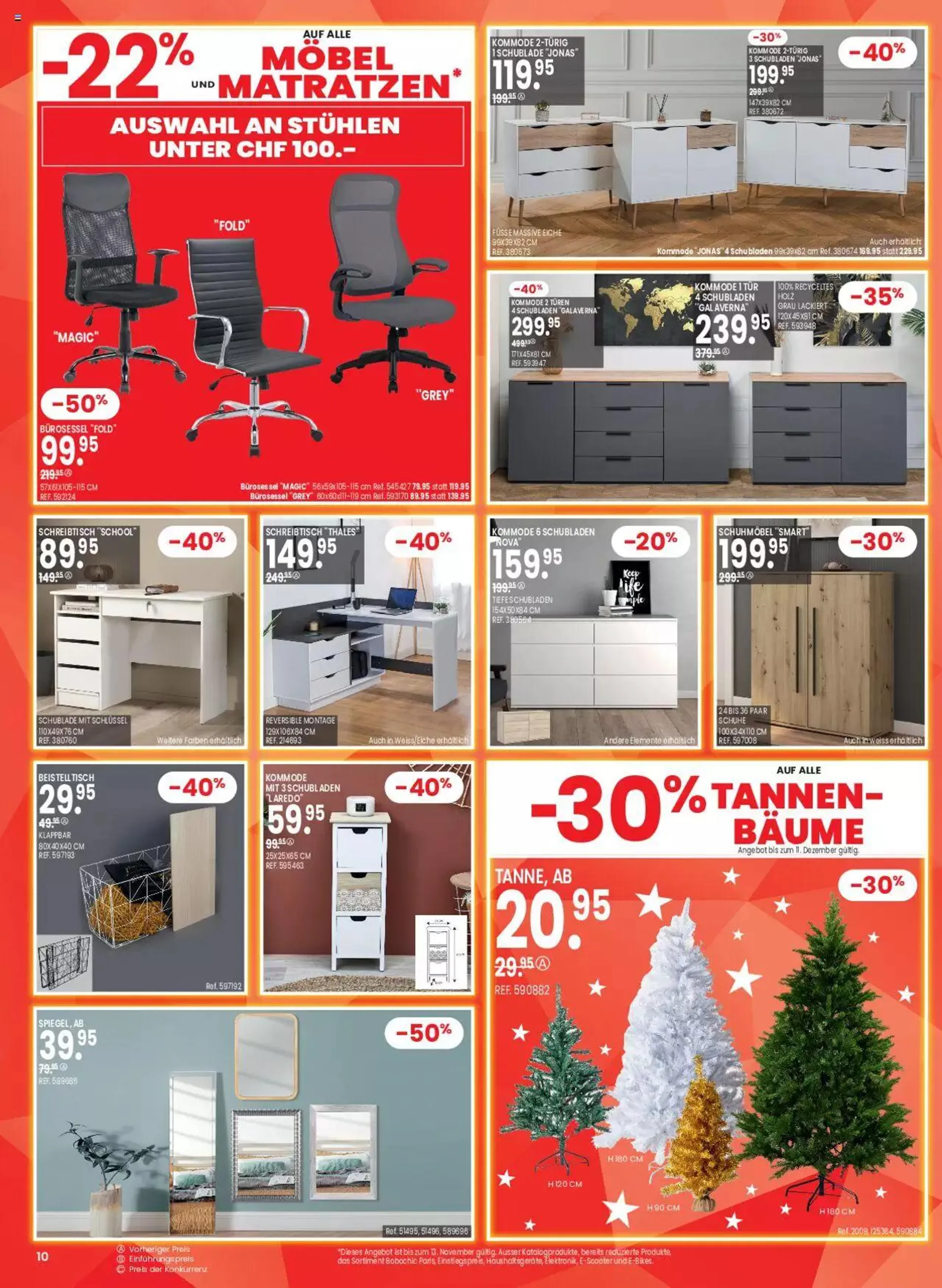 Conforama Singles week von 7. November bis 18. November 2023 - Prospekt seite  10
