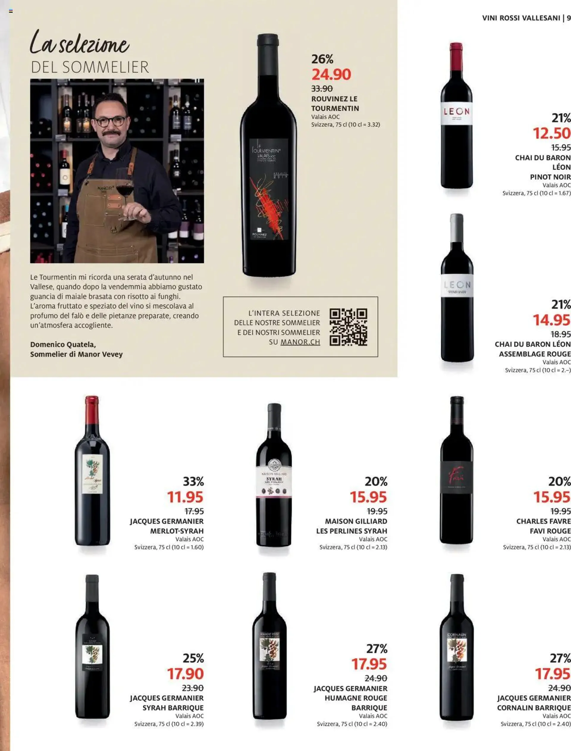 Manor Catalogo dei vini von 8. September bis 6. Oktober 2024 - Prospekt seite  9