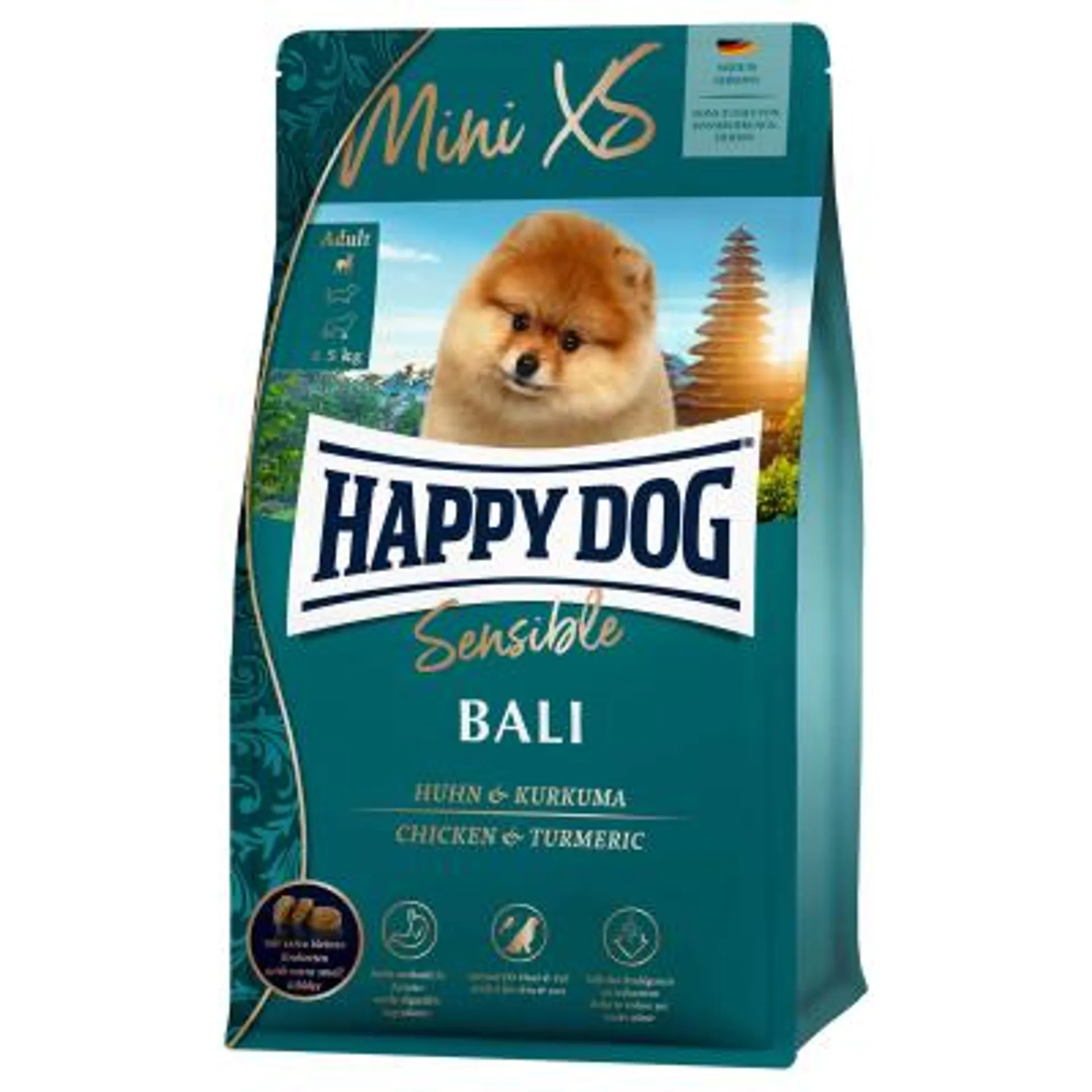 Happy Dog Hundefutter Sensible Mini XS Bali 1.3kg