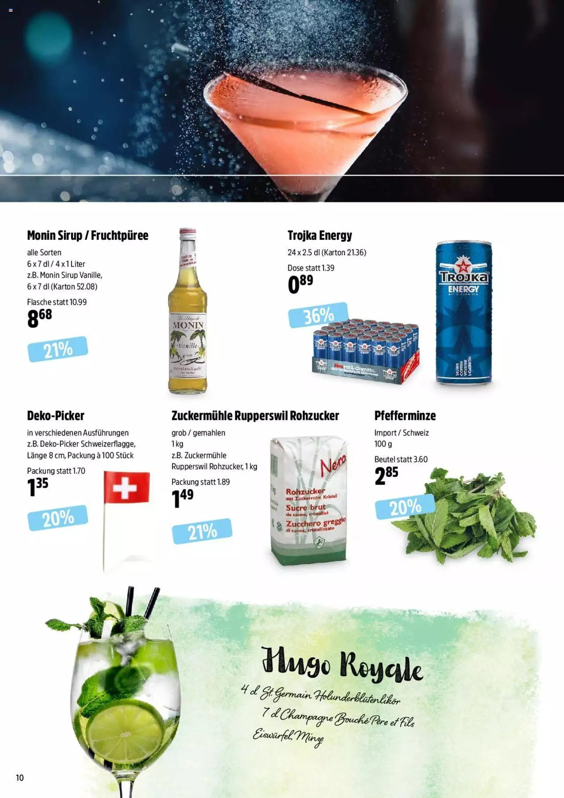 TopCC Aktionen Cocktails von 30. Mai bis 31. Dezember 2023 - Prospekt seite  10