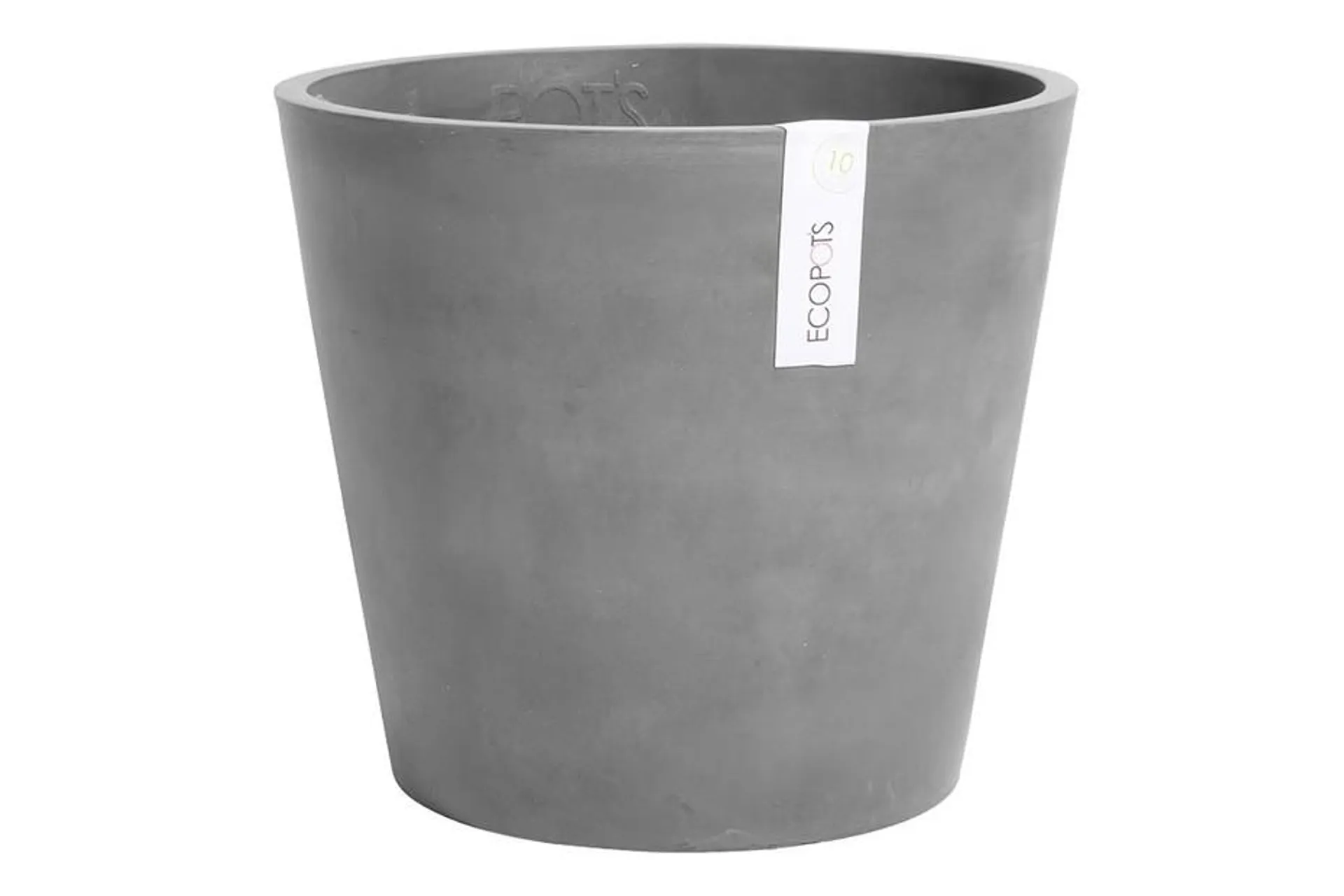 Ecopots Amsterdam Blumentopf Grau | ⌀ 40 cm | 28 l