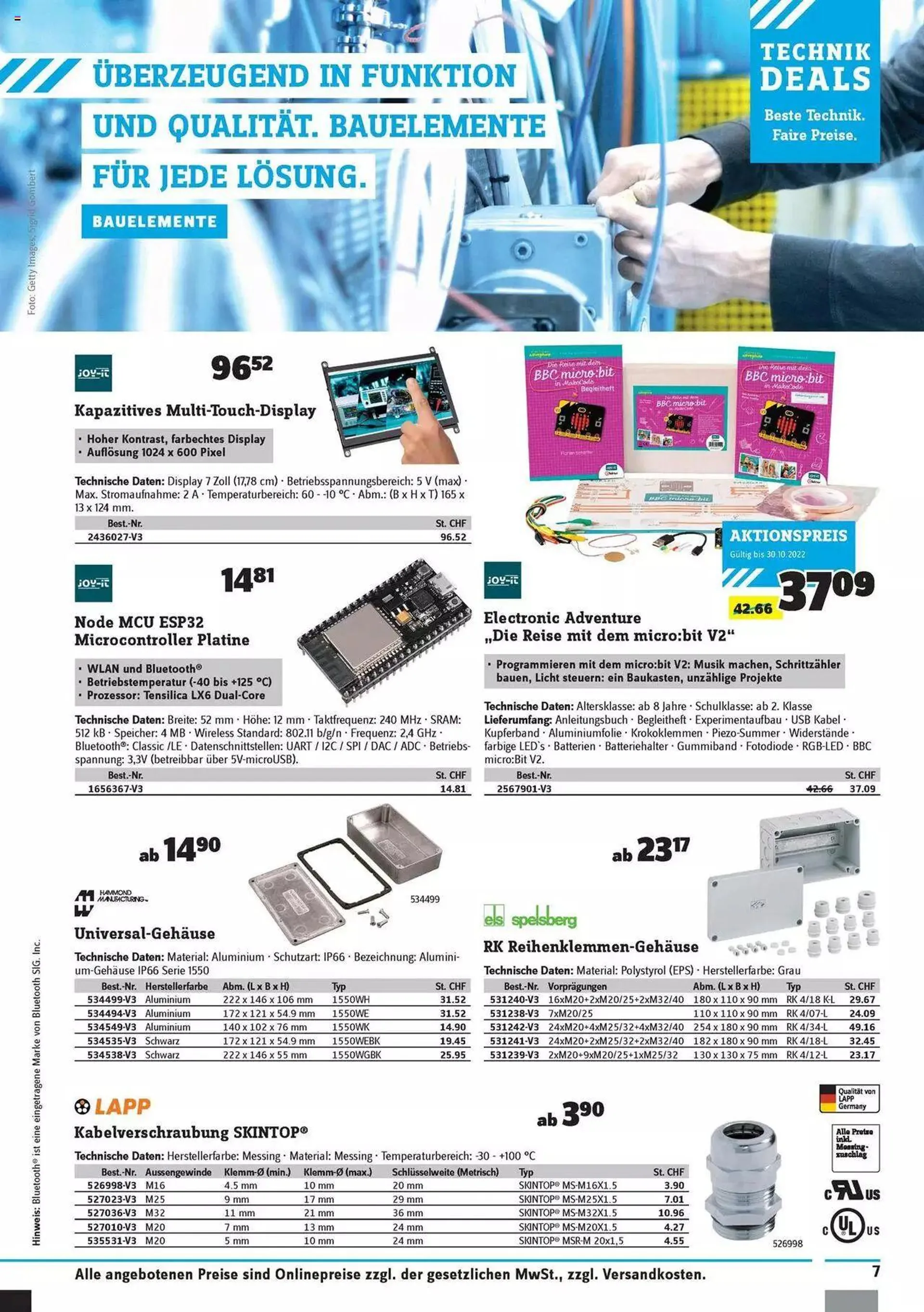 Conrad - Technik Deals von 30. August bis 31. Dezember 2023 - Prospekt seite  9