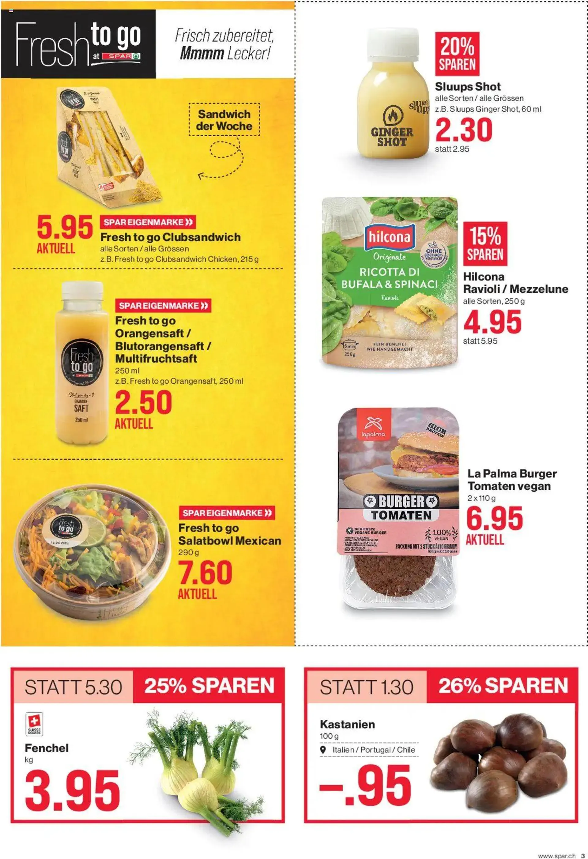 SPAR Aktionen von 10. Oktober bis 16. Oktober 2024 - Prospekt seite  3