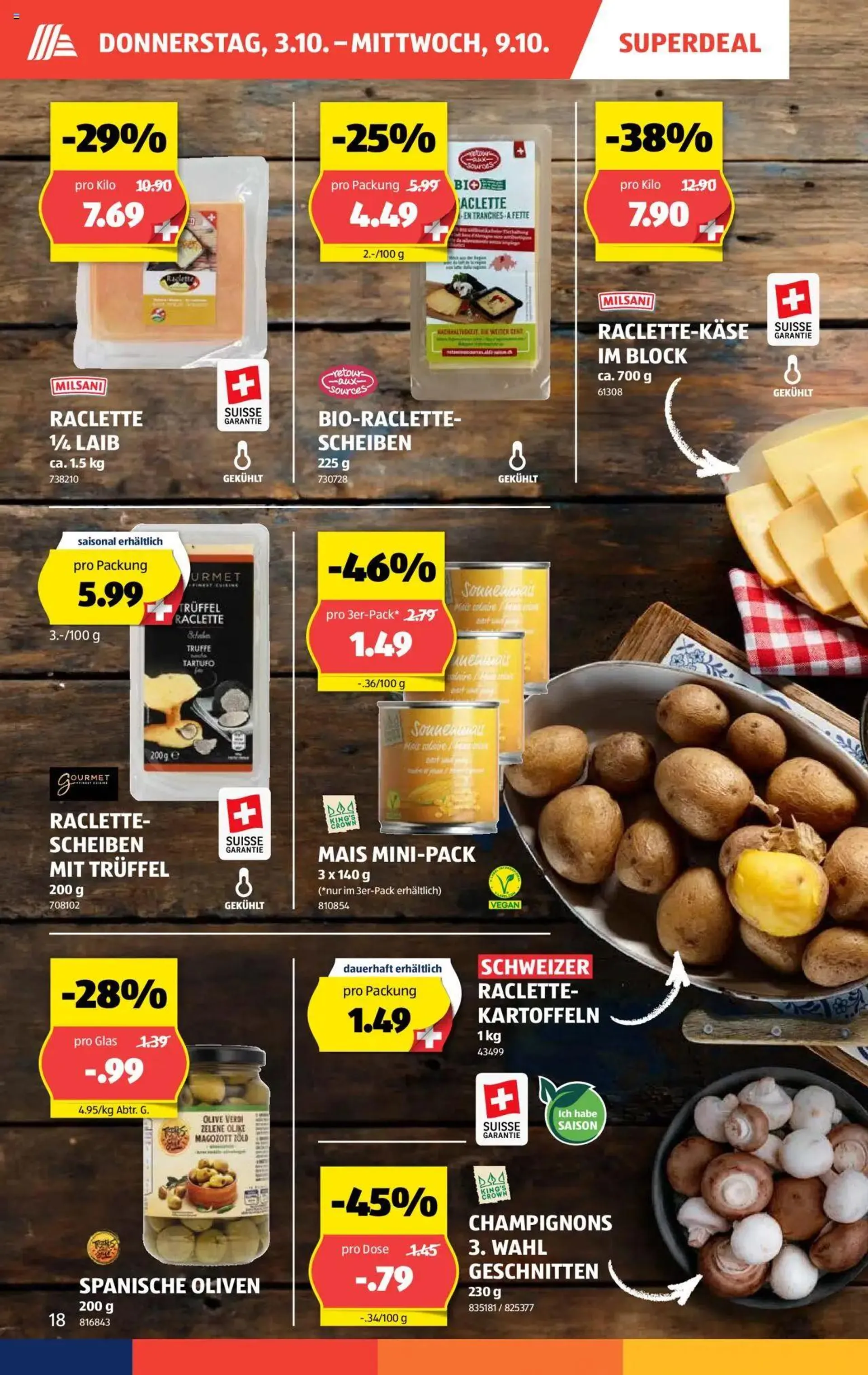 Aldi Aktionen von 3. Oktober bis 9. Oktober 2024 - Prospekt seite  18