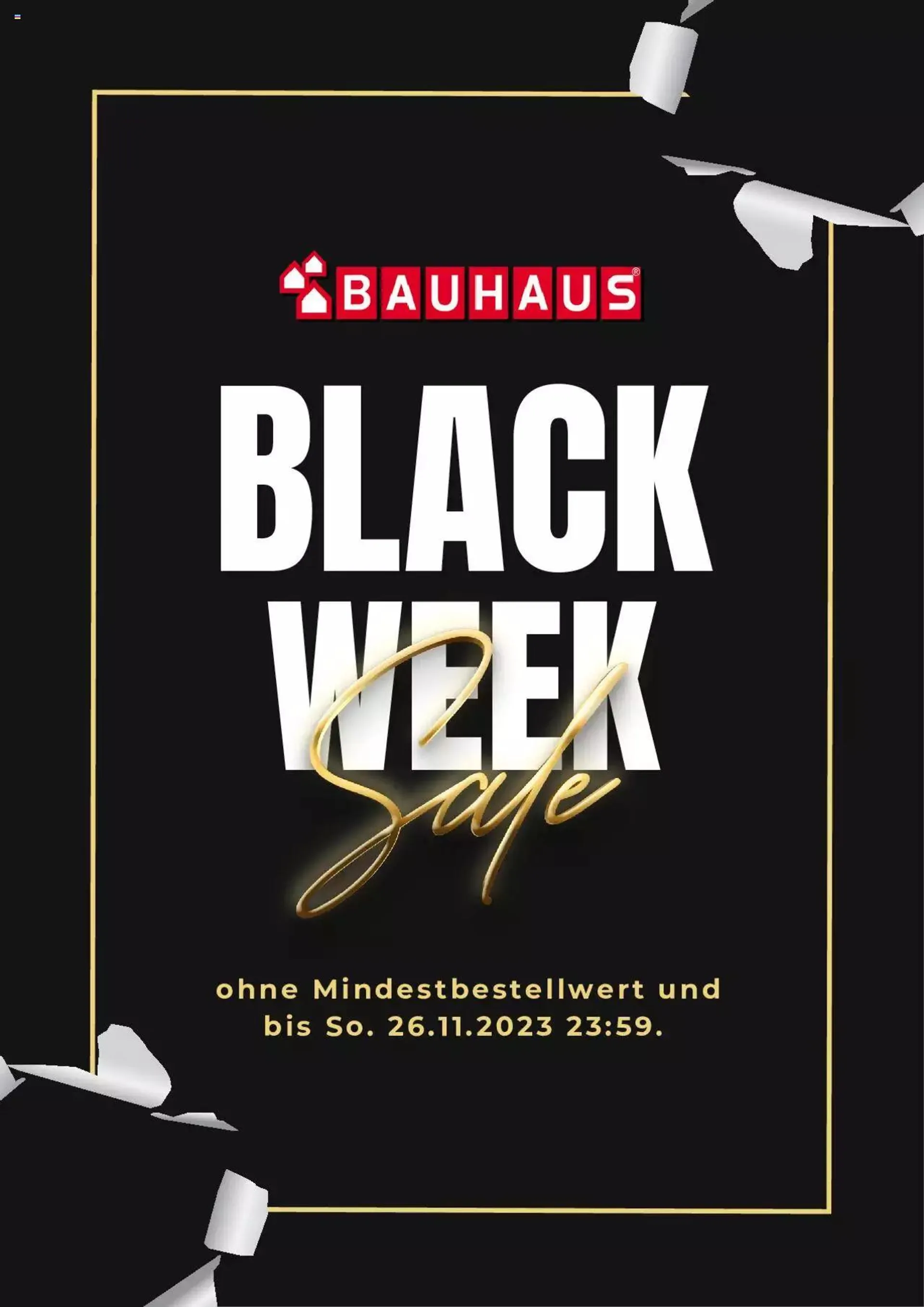 Bauhaus Black Week