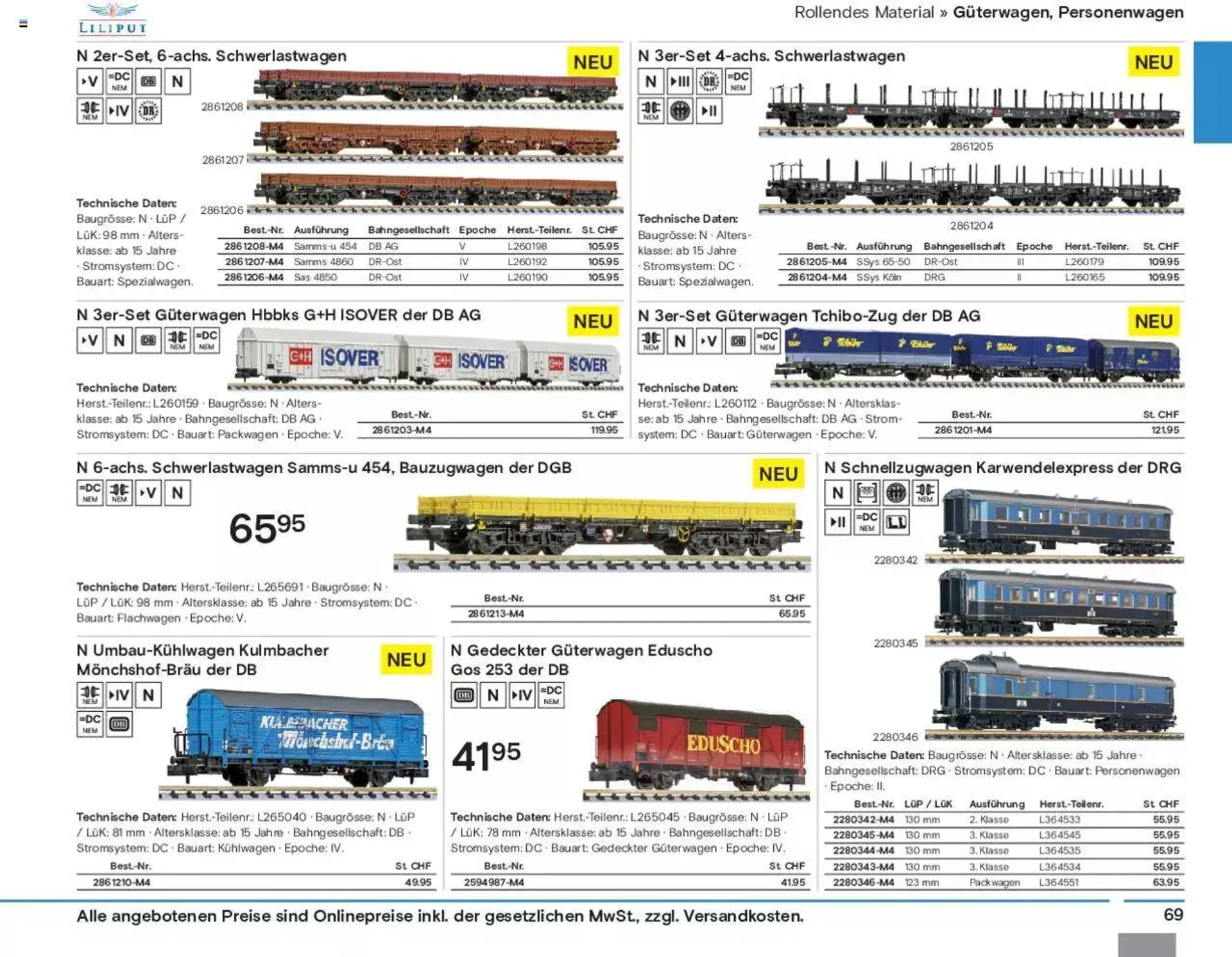 Conrad Modellbahn Katalog 2023/24 von 5. September bis 31. Dezember 2023 - Prospekt seite  71