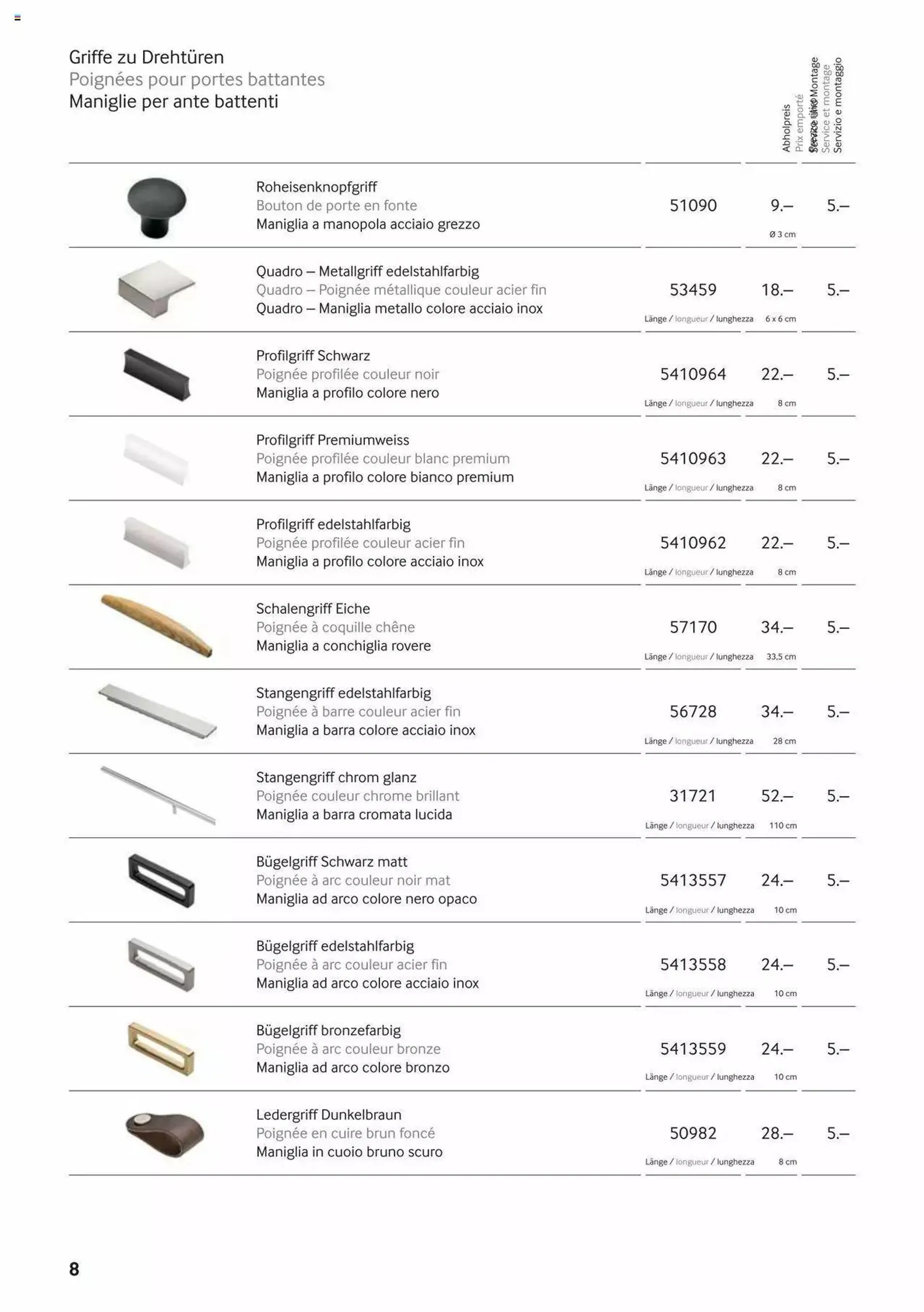 Pfister Aktionen Jutzler Katalog 2024 von 19. Dezember bis 31. Dezember 2024 - Prospekt seite  8