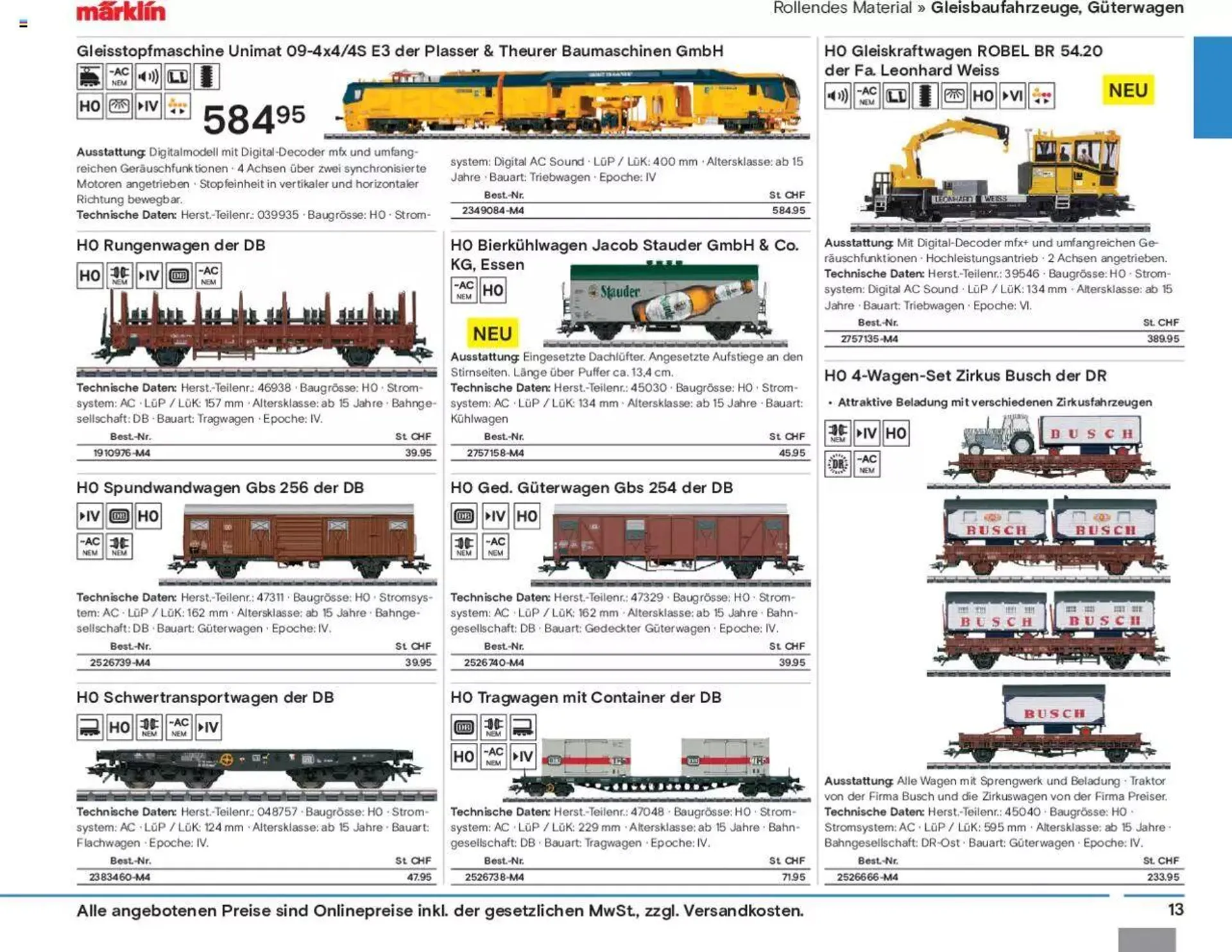 Conrad Modellbahn Katalog 2023/24 von 5. September bis 31. Dezember 2023 - Prospekt seite  15