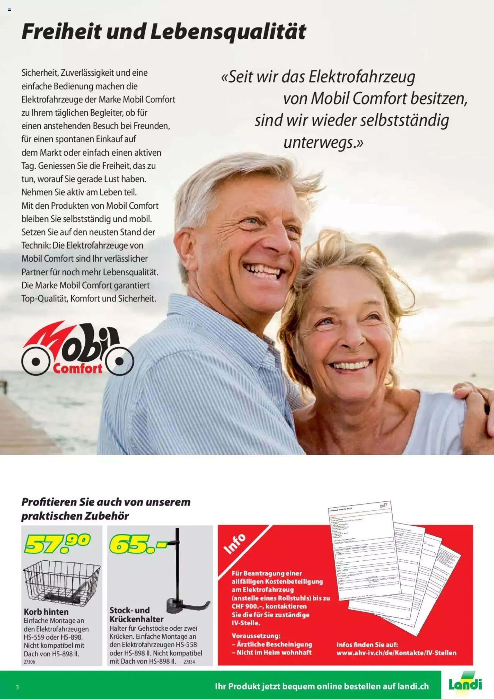 Landi Mobil Comfort 2023 von 21. März bis 31. Dezember 2023 - Prospekt seite  3
