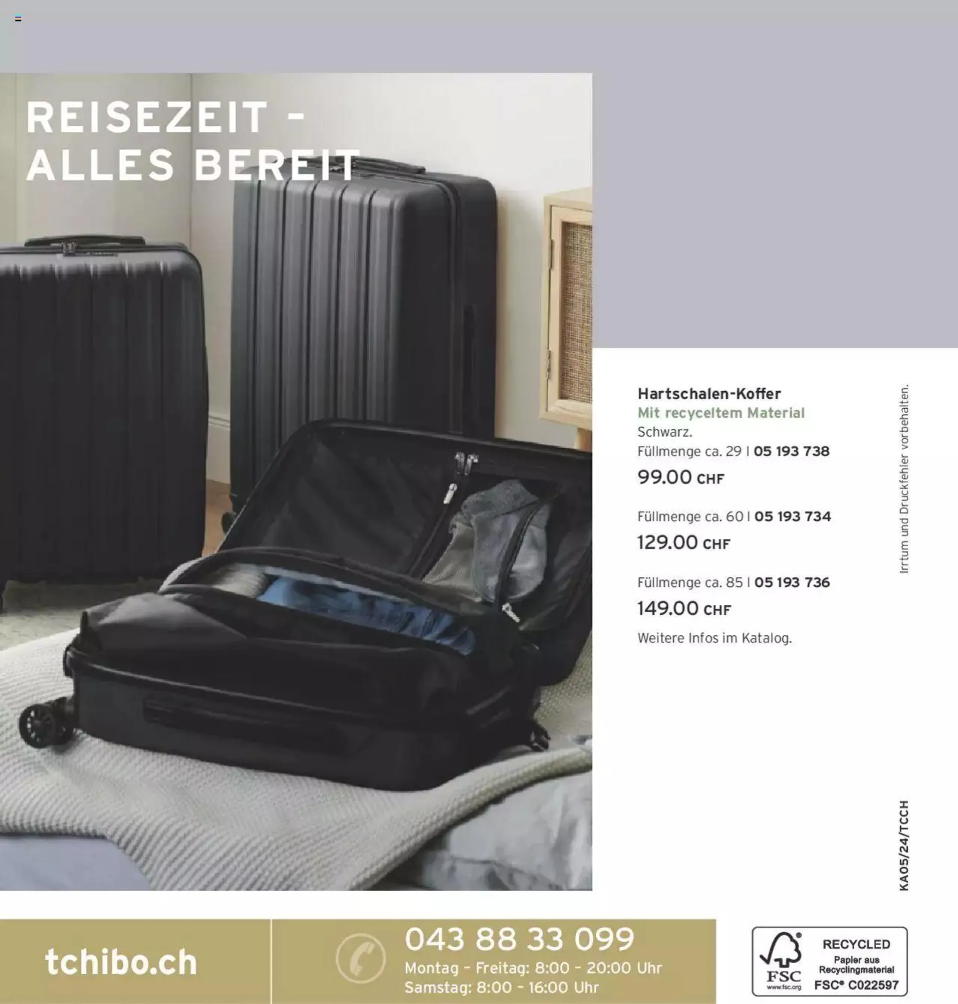 Tchibo Aktionen von 22. April bis 31. Dezember 2024 - Prospekt seite  164