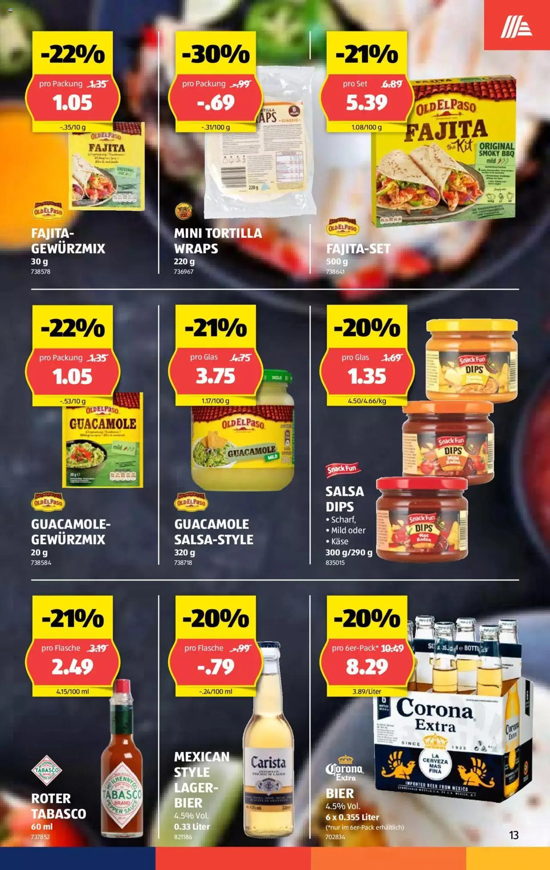 Aldi Aktionen von 4. Juli bis 10. Juli 2024 - Prospekt seite  13