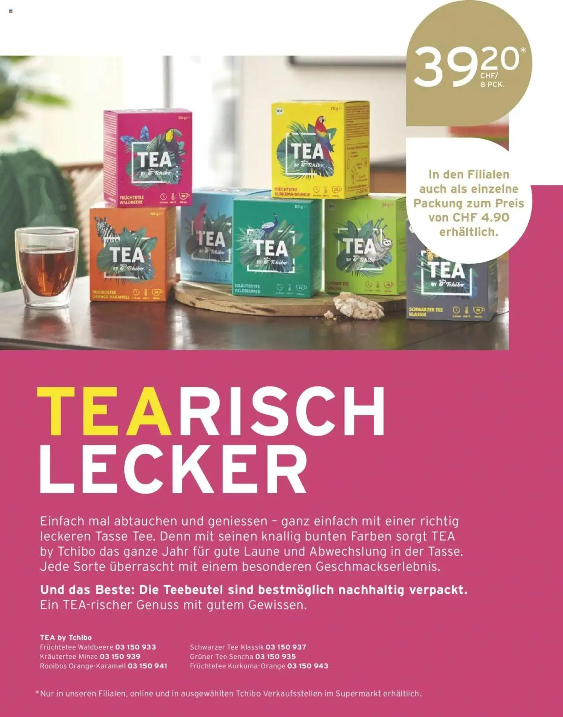 Tchibo Aktionen von 13. September bis 31. Dezember 2024 - Prospekt seite  144