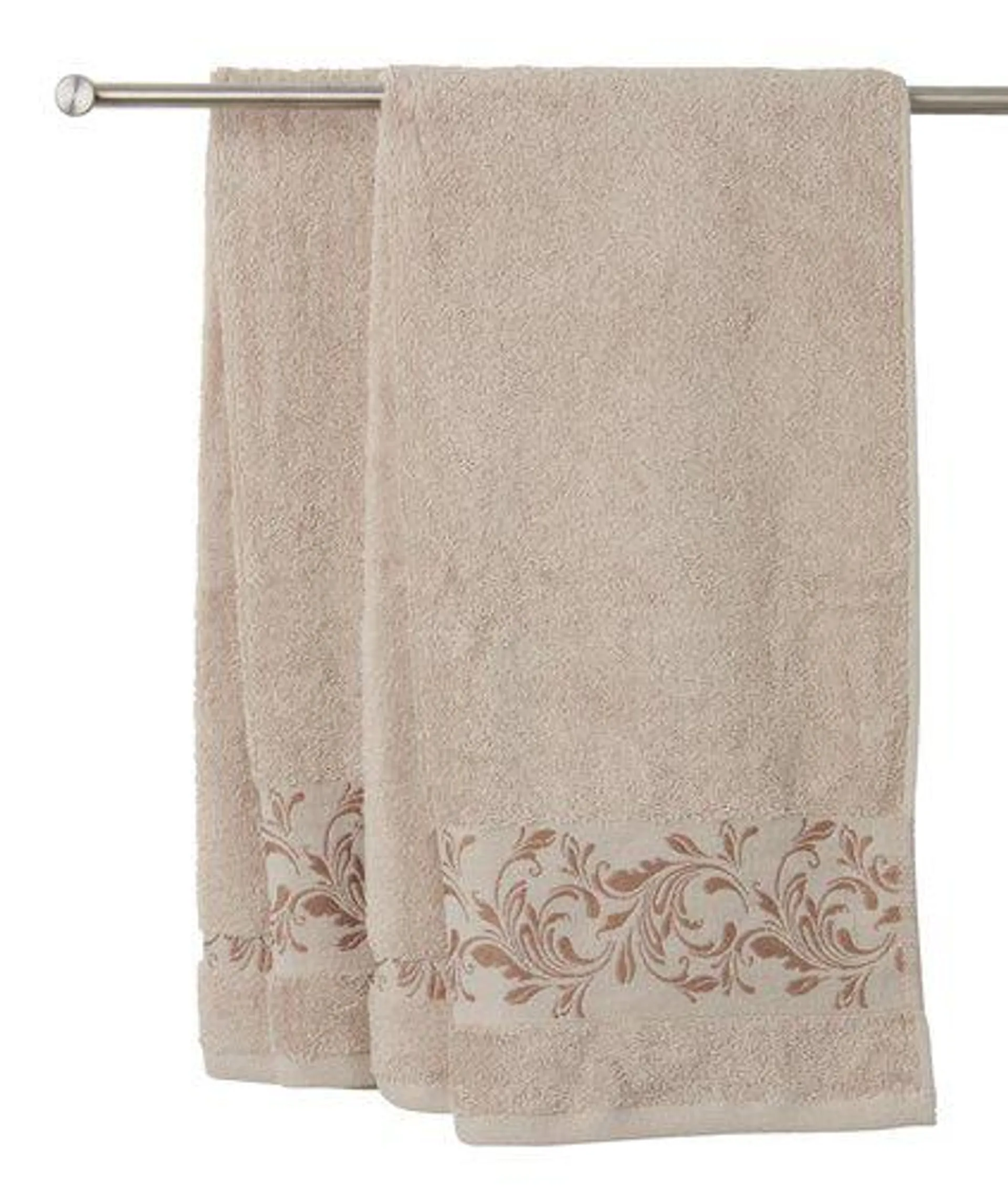 Handtuch MALPASO 50x100 taupe KRONBORG