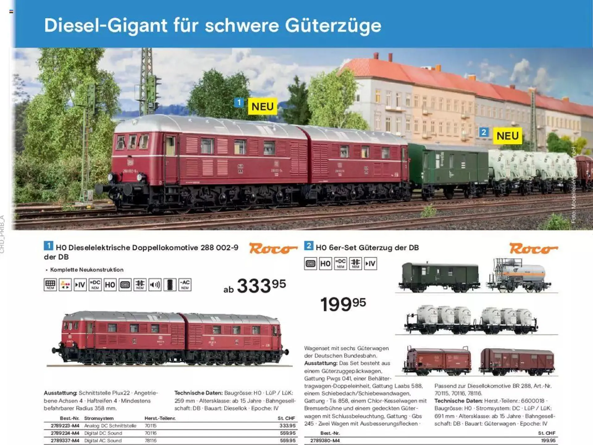 Conrad Modellbahn Katalog 2023/24 von 5. September bis 31. Dezember 2023 - Prospekt seite  291