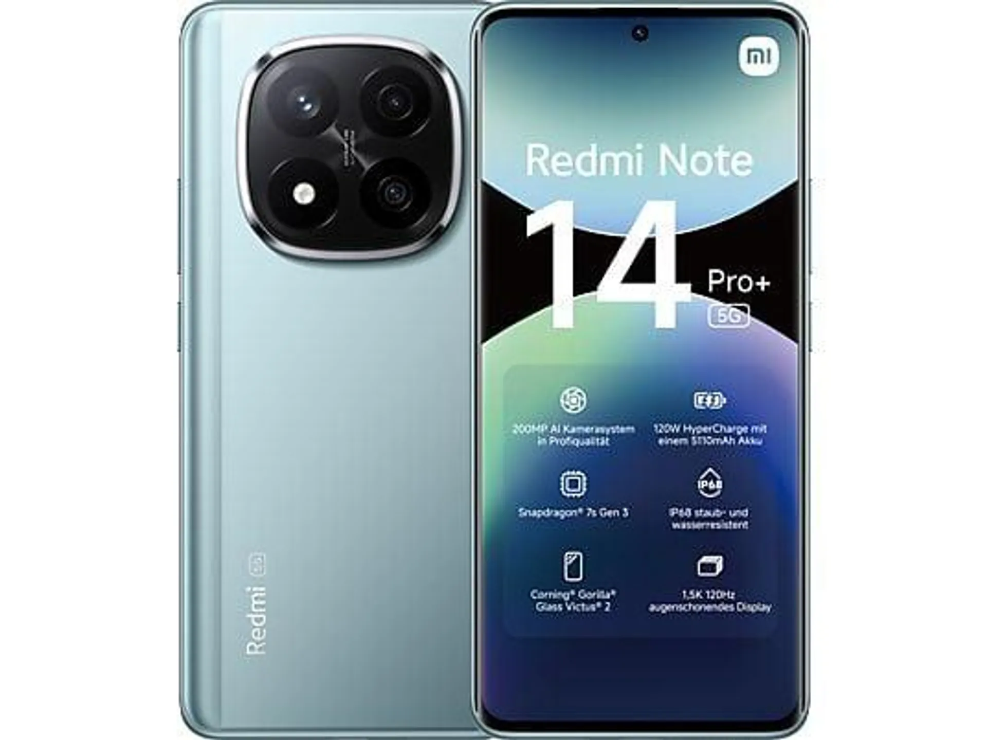 XIAOMI Redmi Note 14 Pro+ 5G 256 GB Frost Blue Dual SIM