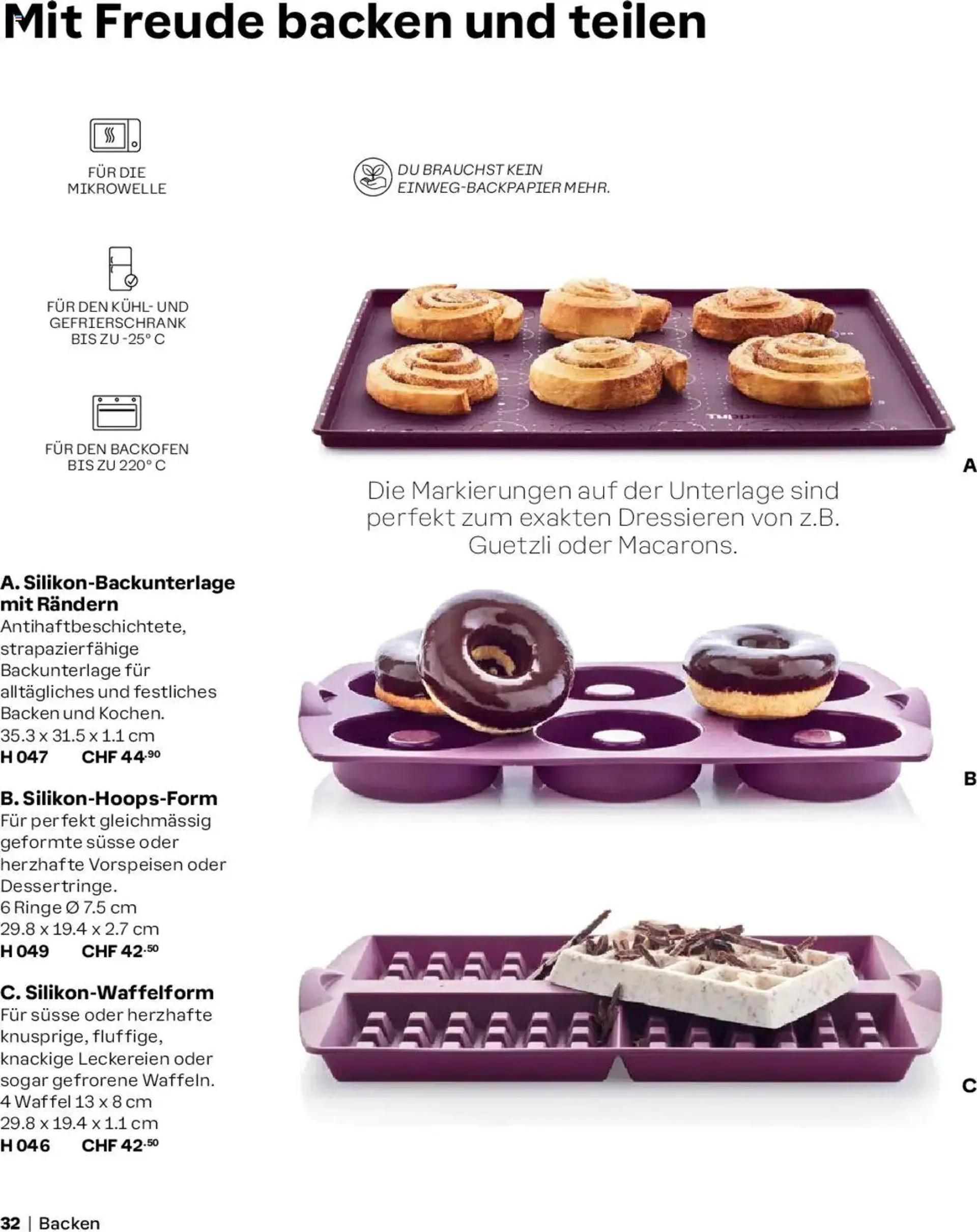 Tupperware Aktionen Herbst / Winter 2024/25 von 2. September bis 31. Dezember 2024 - Prospekt seite  32