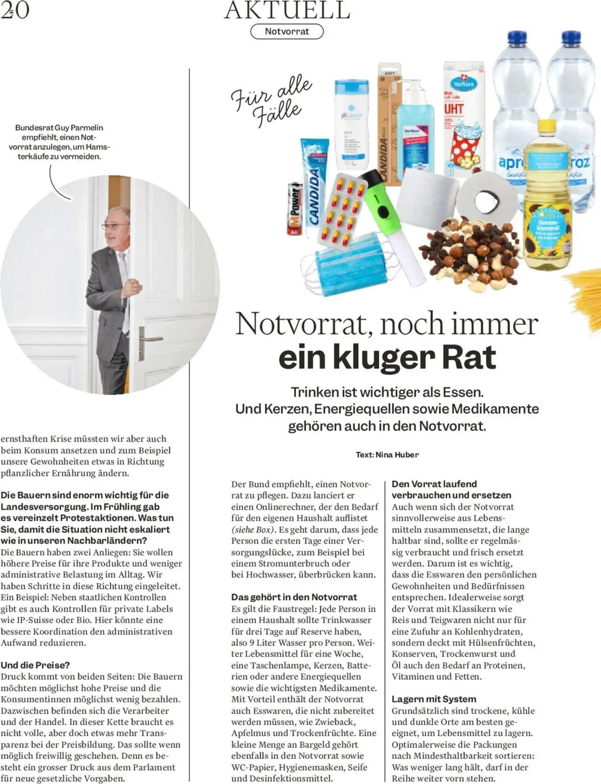 Migros - Magazin von 14. Oktober bis 20. Oktober 2024 - Prospekt seite  20