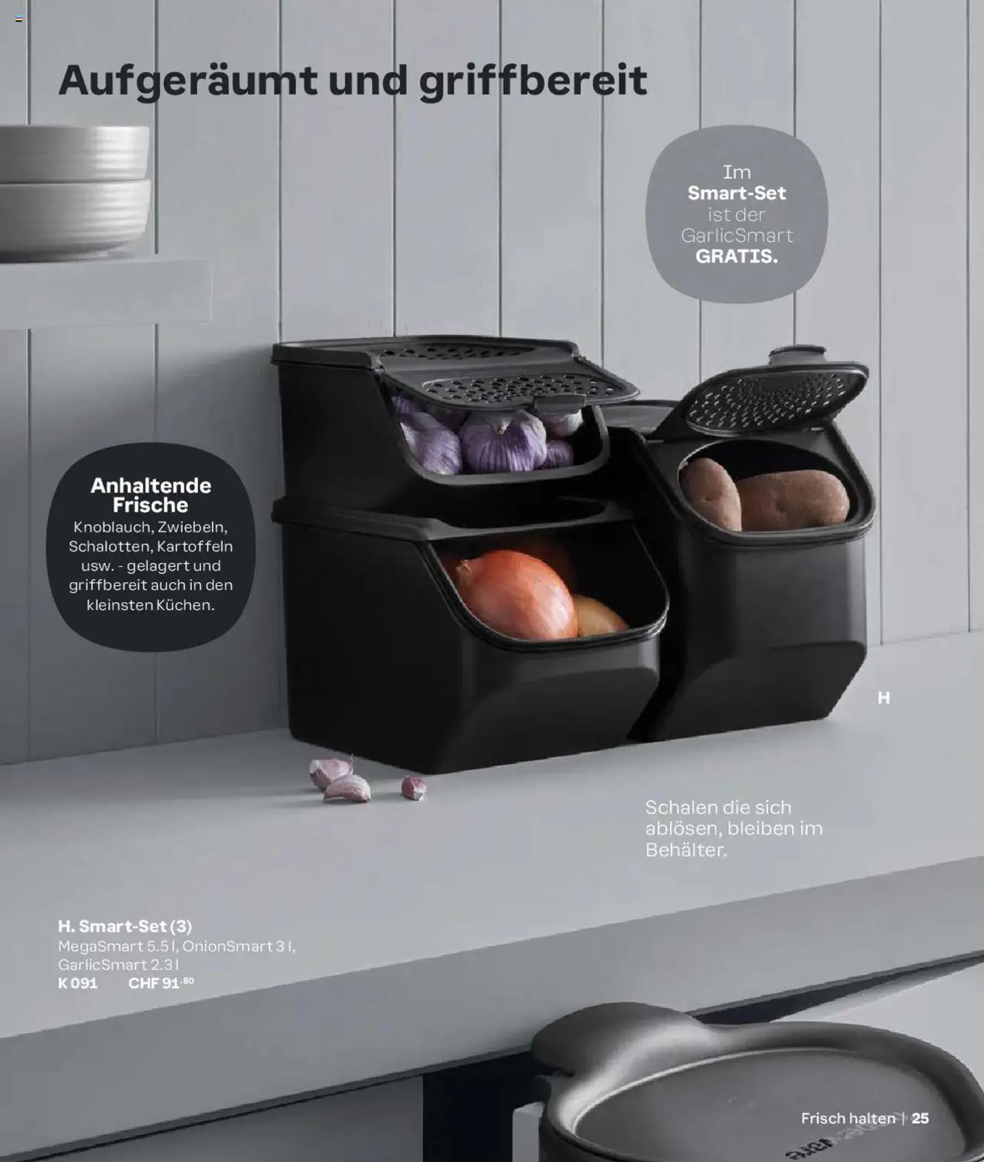 Tupperware Aktionen Herbst / Winter 2024/25 von 2. September bis 31. Dezember 2024 - Prospekt seite  25