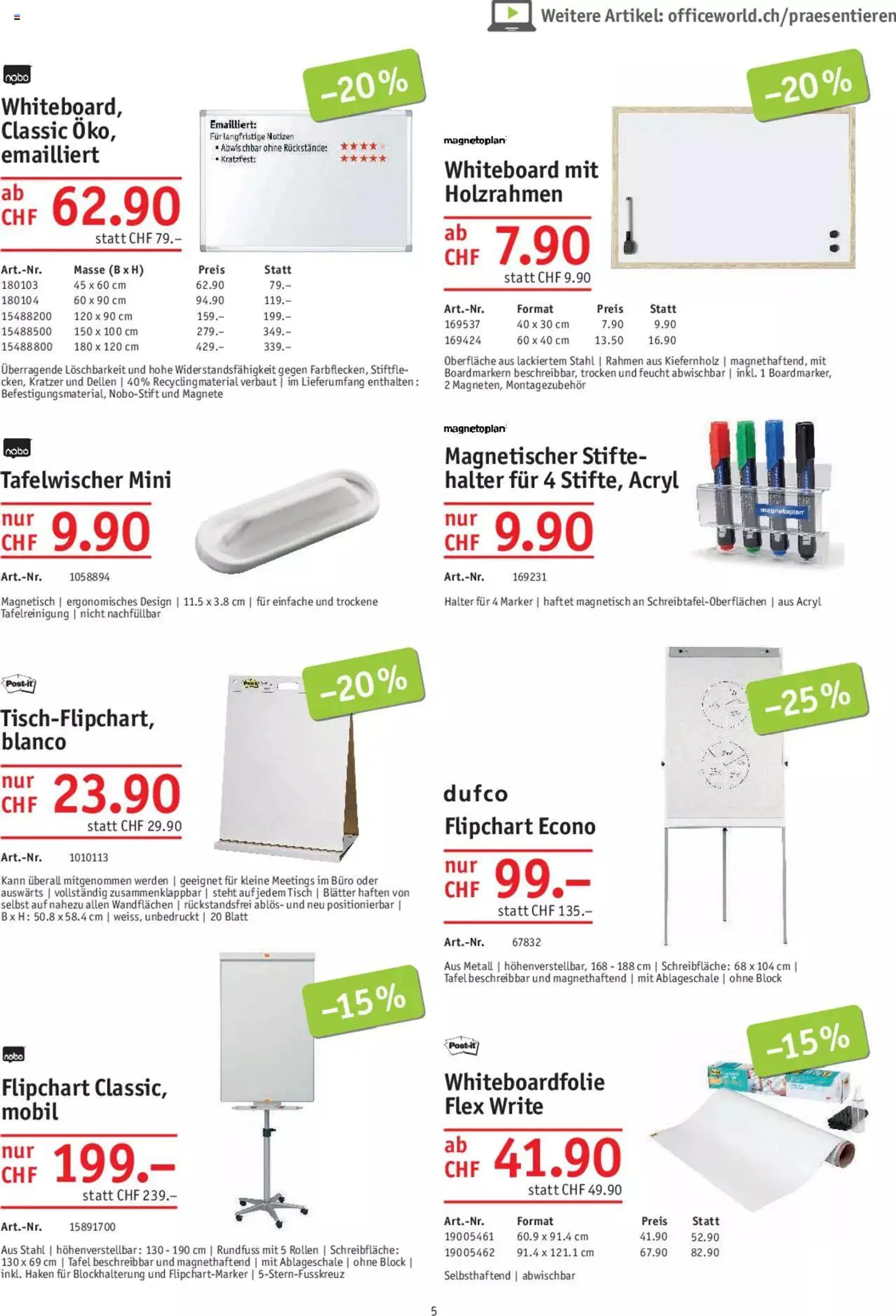 Office World Aktionen von 28. September bis 25. Oktober 2023 - Prospekt seite  5