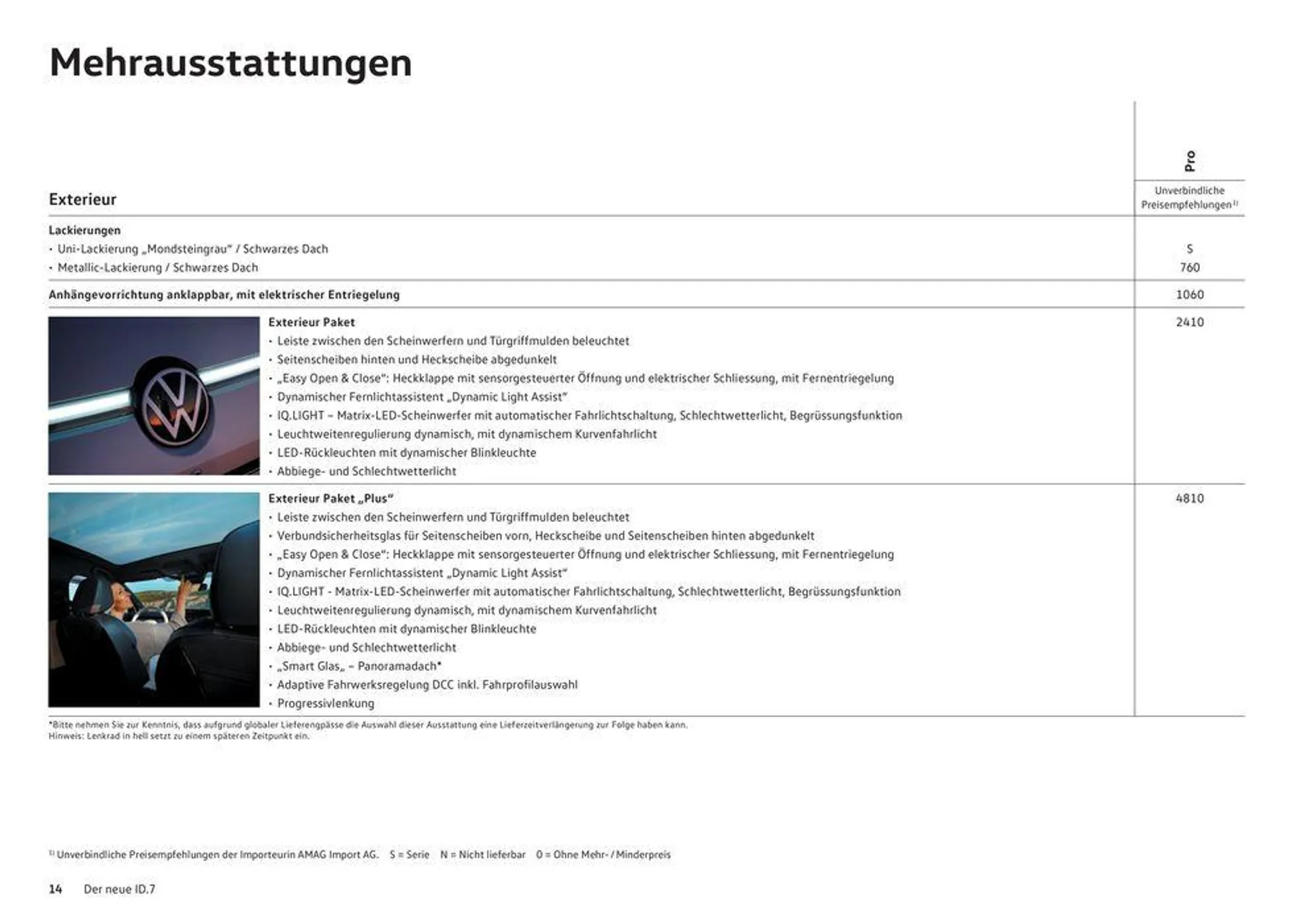 Der Neue ID.7 von 16. Januar bis 31. Dezember 2024 - Prospekt seite  14