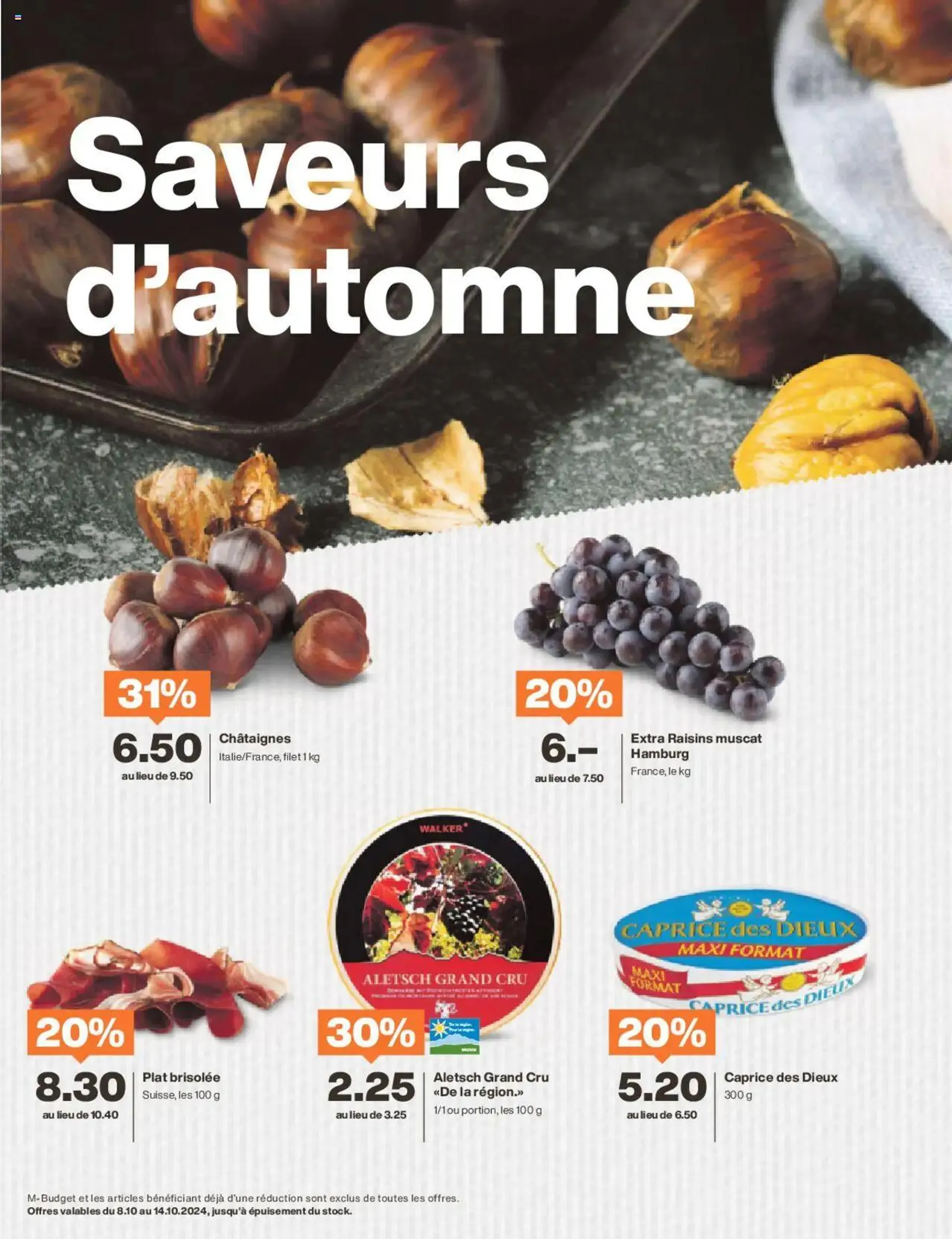 Migros Magazin FR von 7. Oktober bis 31. Dezember 2024 - Prospekt seite  44