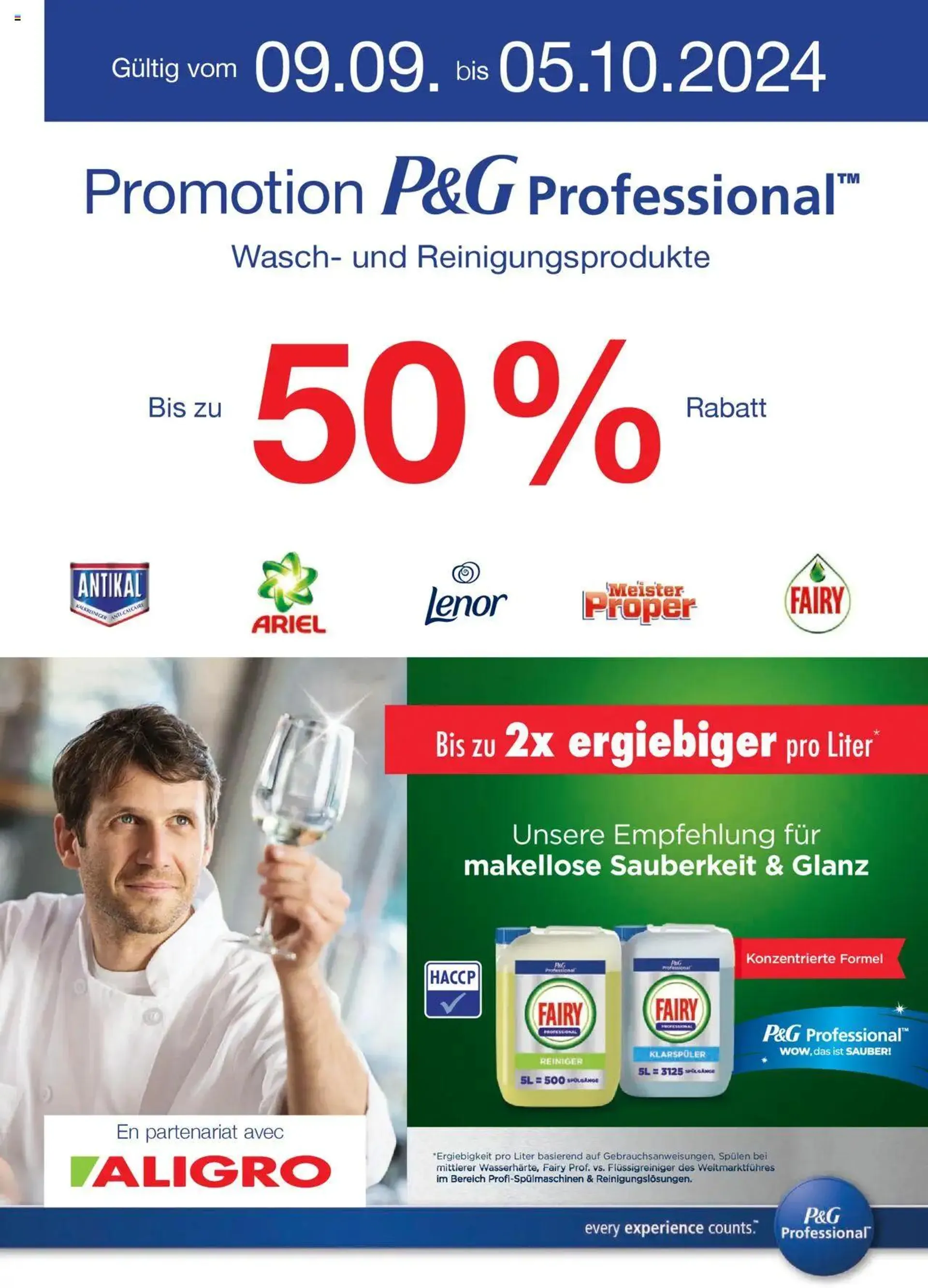 Aligro Aktionen P&G - 0