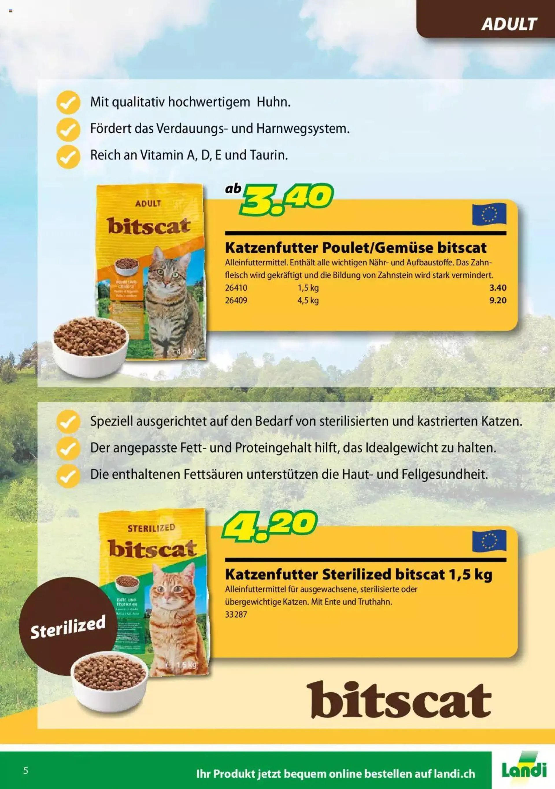 Landi - Bitscat 2022 von 12. Januar bis 31. Dezember 2023 - Prospekt seite  5