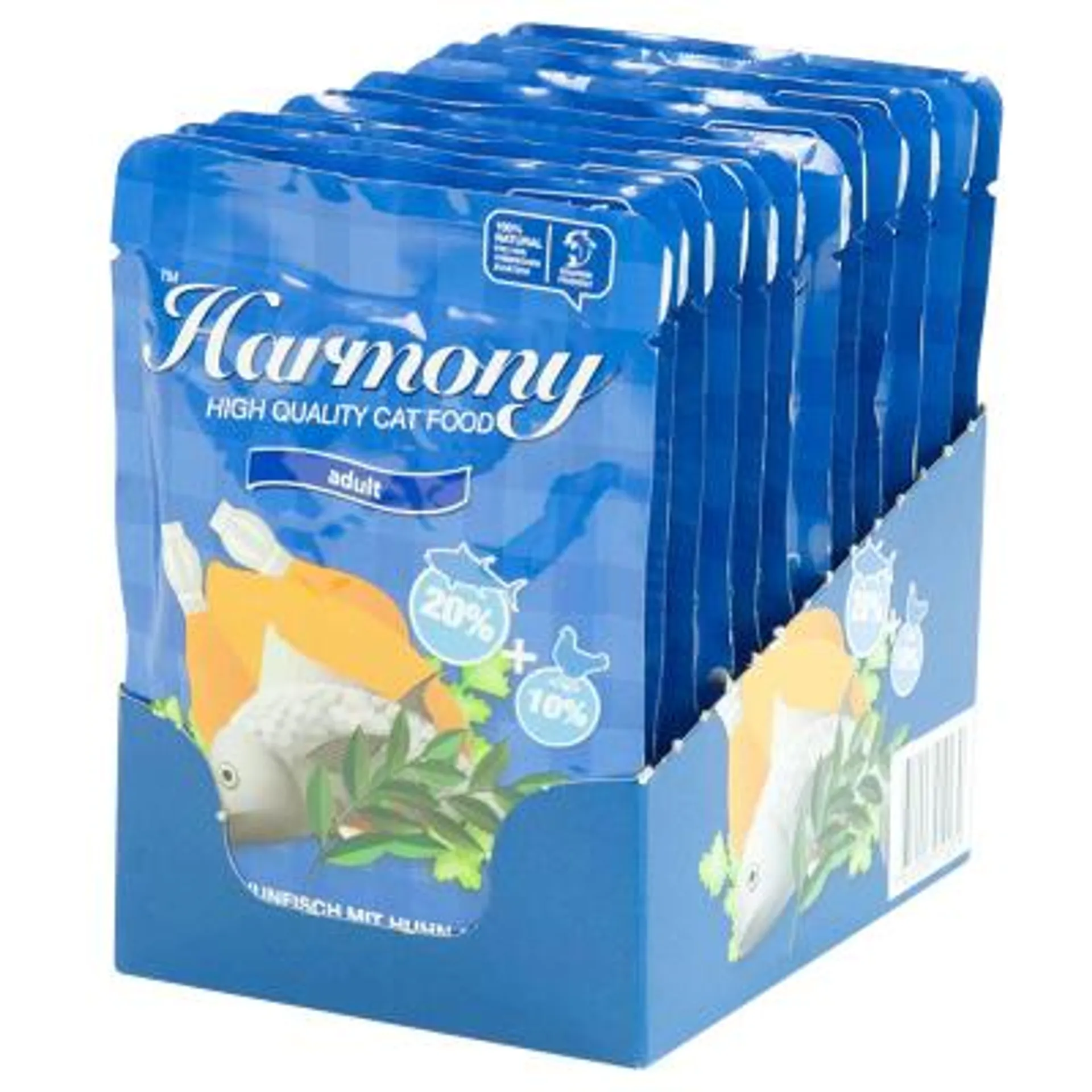 Harmony Cat Thunfisch mit Huhn & Gemüse 12x80g