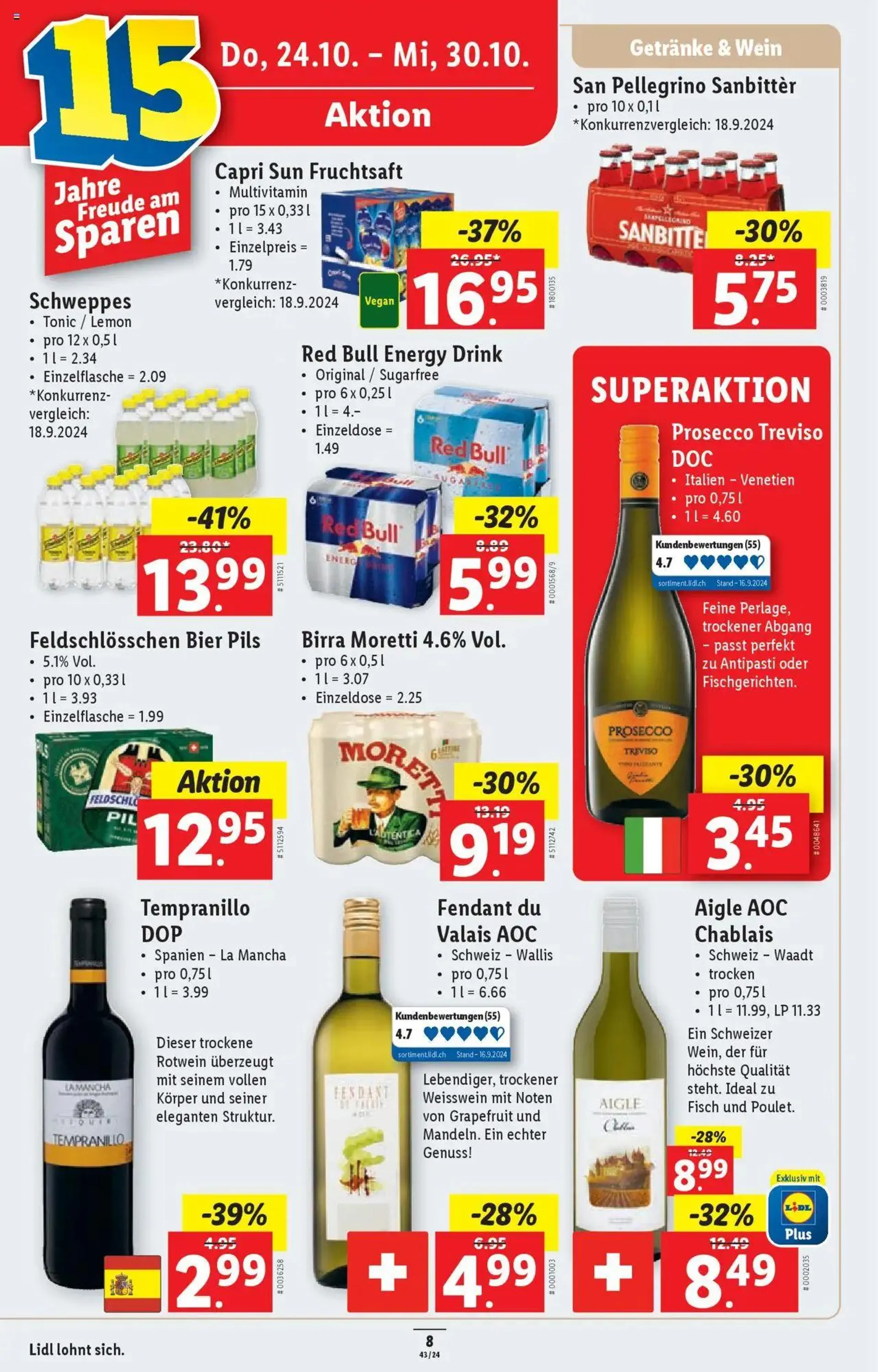 Lidl Aktionen von 24. Oktober bis 30. Oktober 2024 - Prospekt seite  8