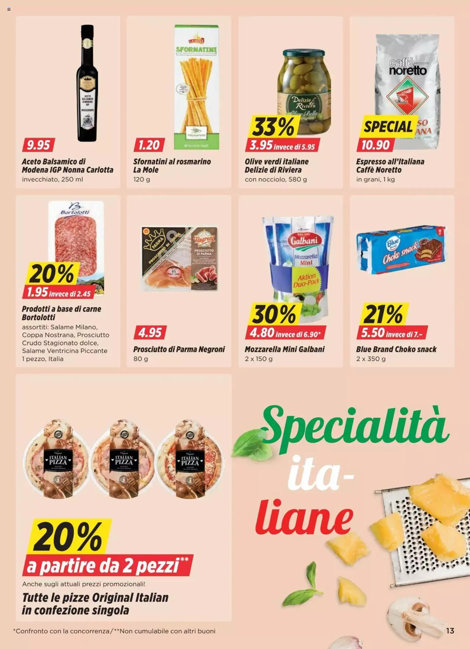 Denner Aktionen IT von 4. Juni bis 10. Juni 2024 - Prospekt seite  13