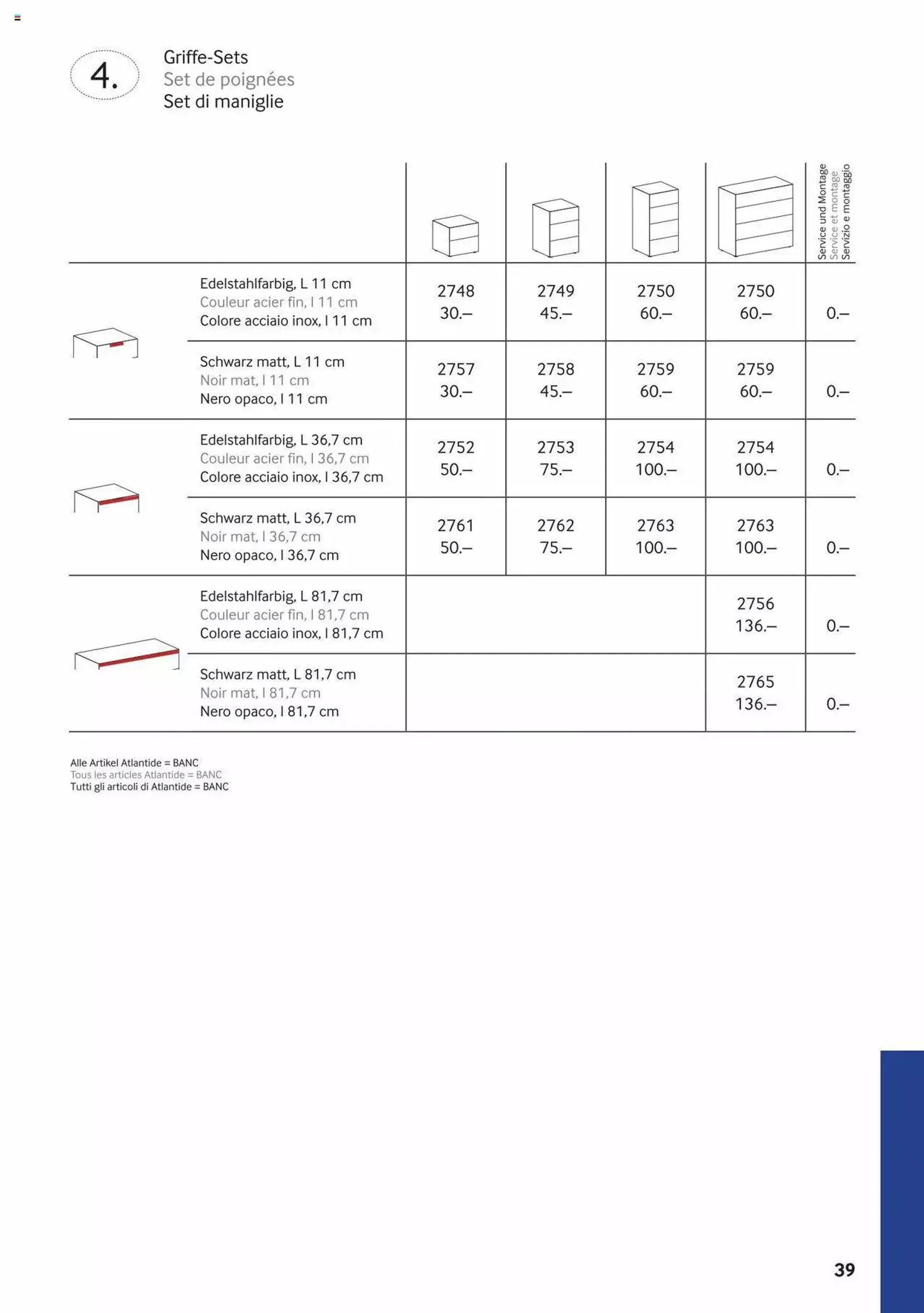 Pfister Aktionen Jutzler Katalog 2024 von 19. Dezember bis 31. Dezember 2024 - Prospekt seite  39