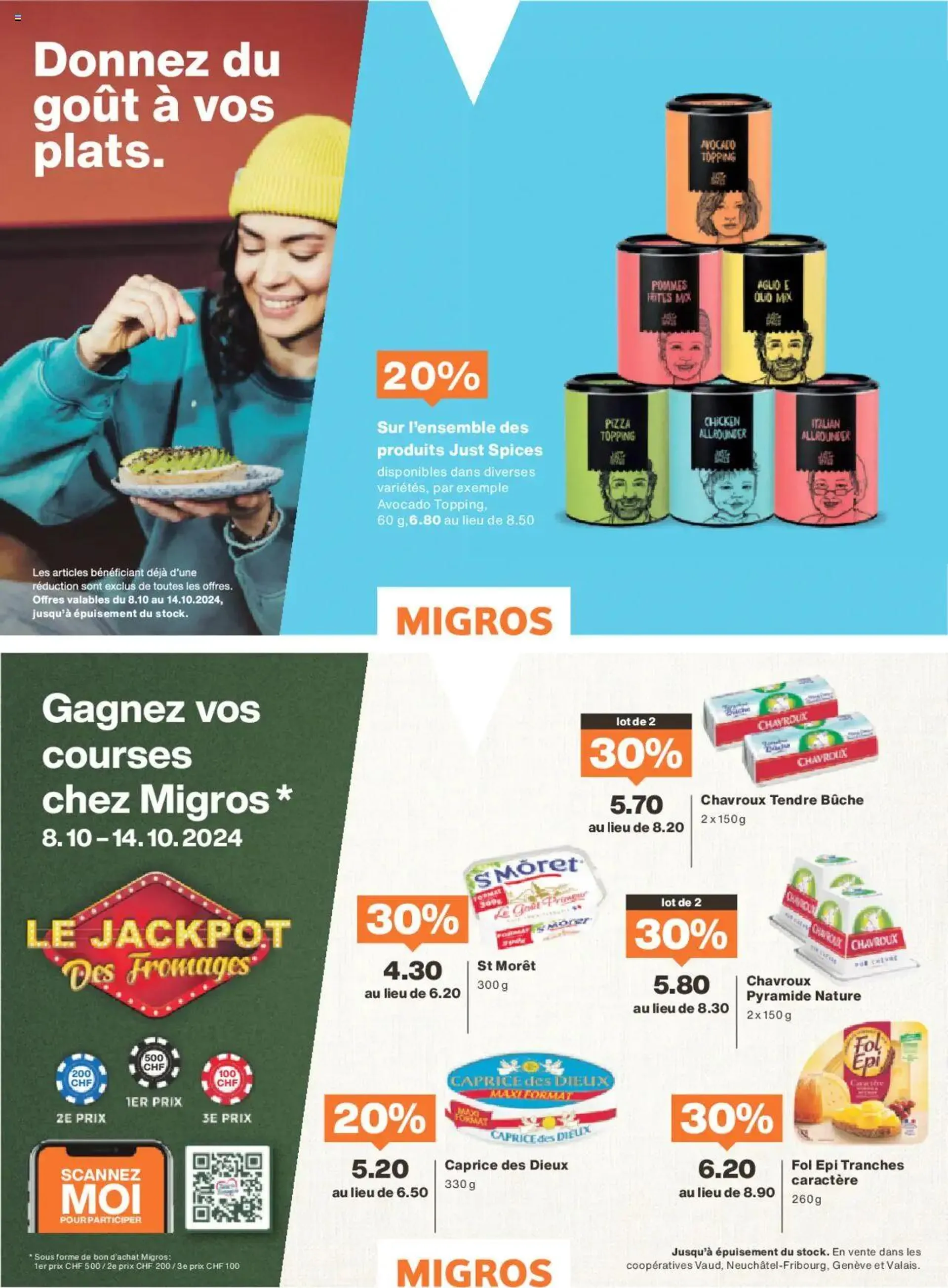 Migros Magazin FR von 7. Oktober bis 31. Dezember 2024 - Prospekt seite  26