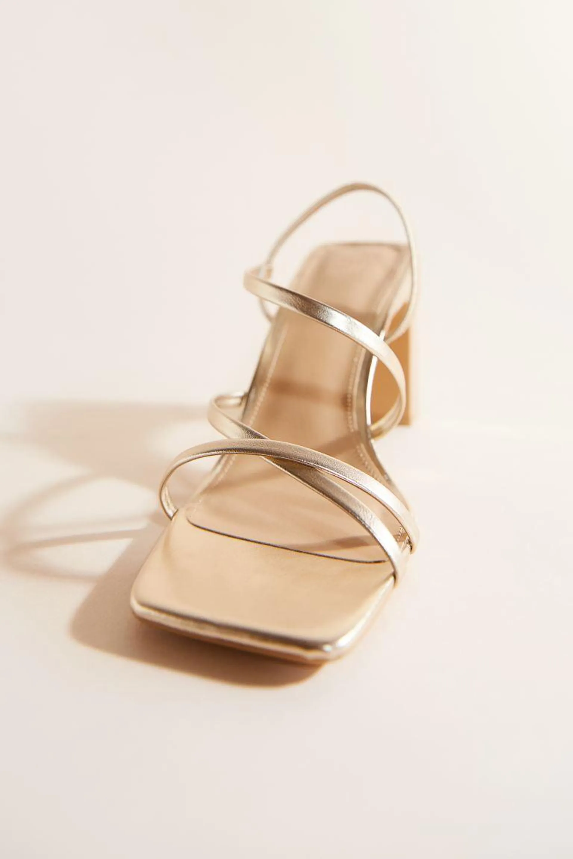 Block-heeled sandals