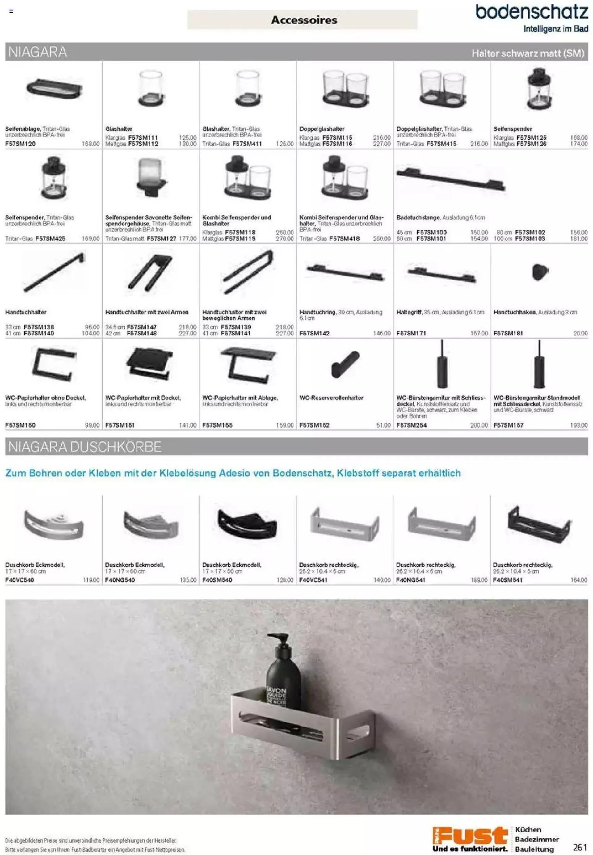Fust Badezimmermagazin von 17. April bis 31. Dezember 2023 - Prospekt seite  261