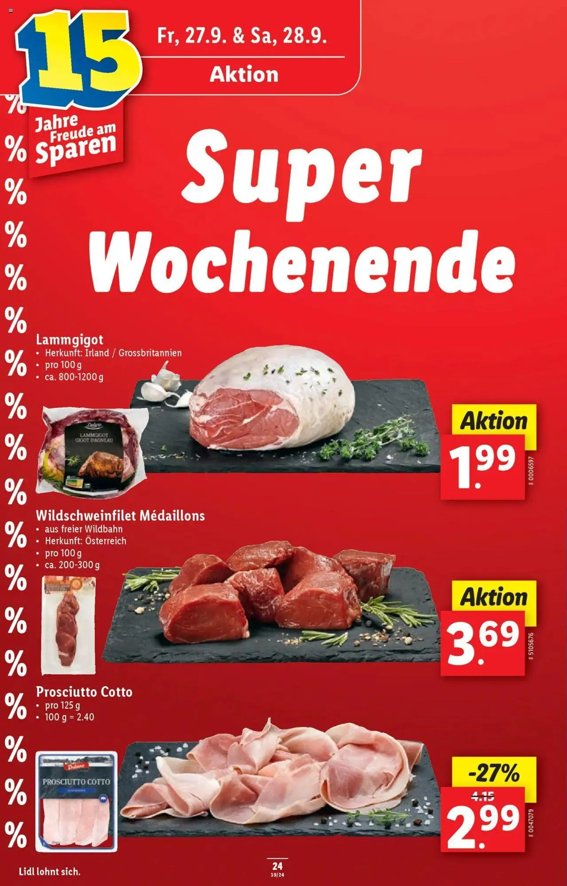 Lidl Aktionen von 26. September bis 2. Oktober 2024 - Prospekt seite  24