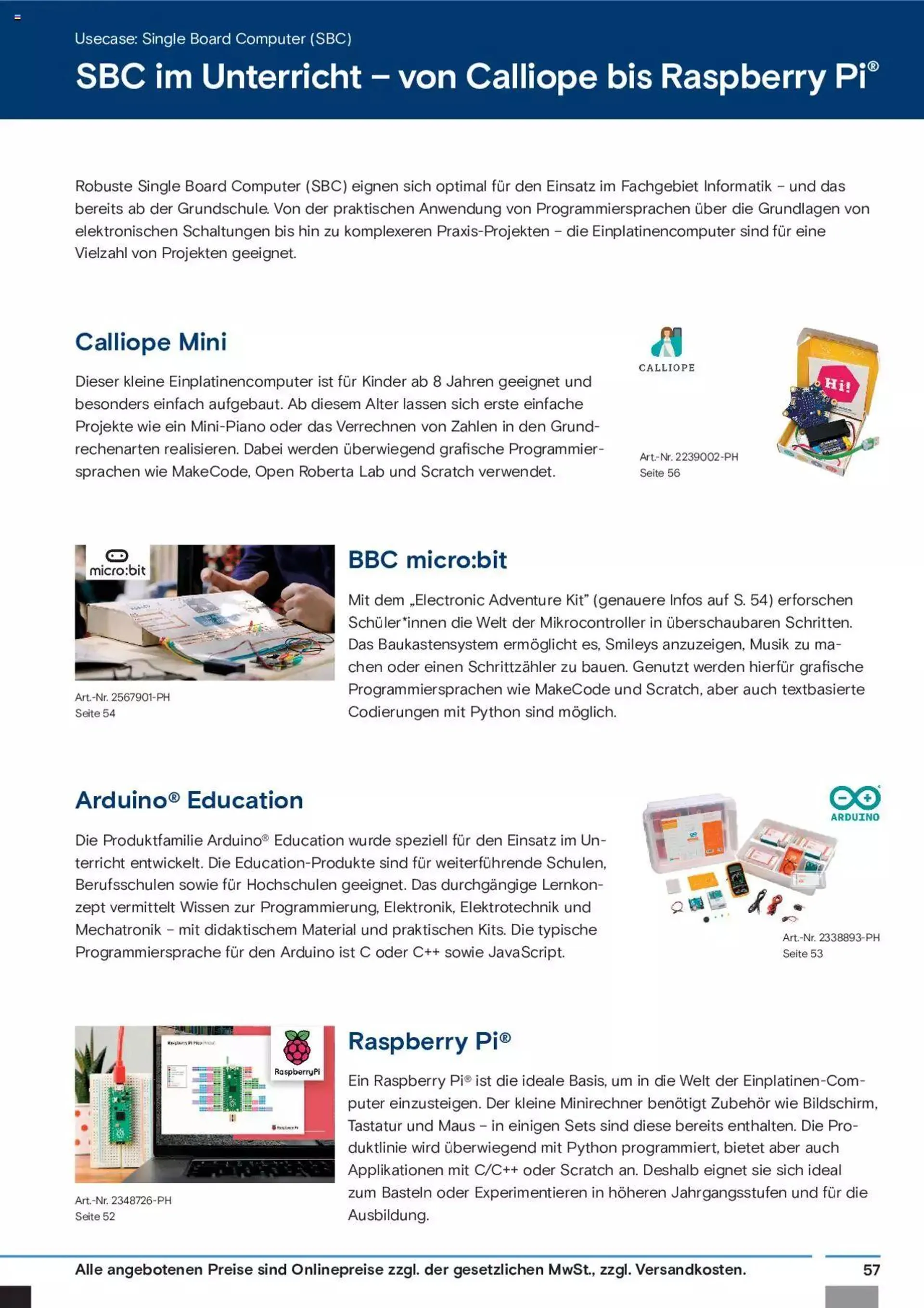 Conrad Aktionen Education von 5. September bis 31. Dezember 2024 - Prospekt seite  59