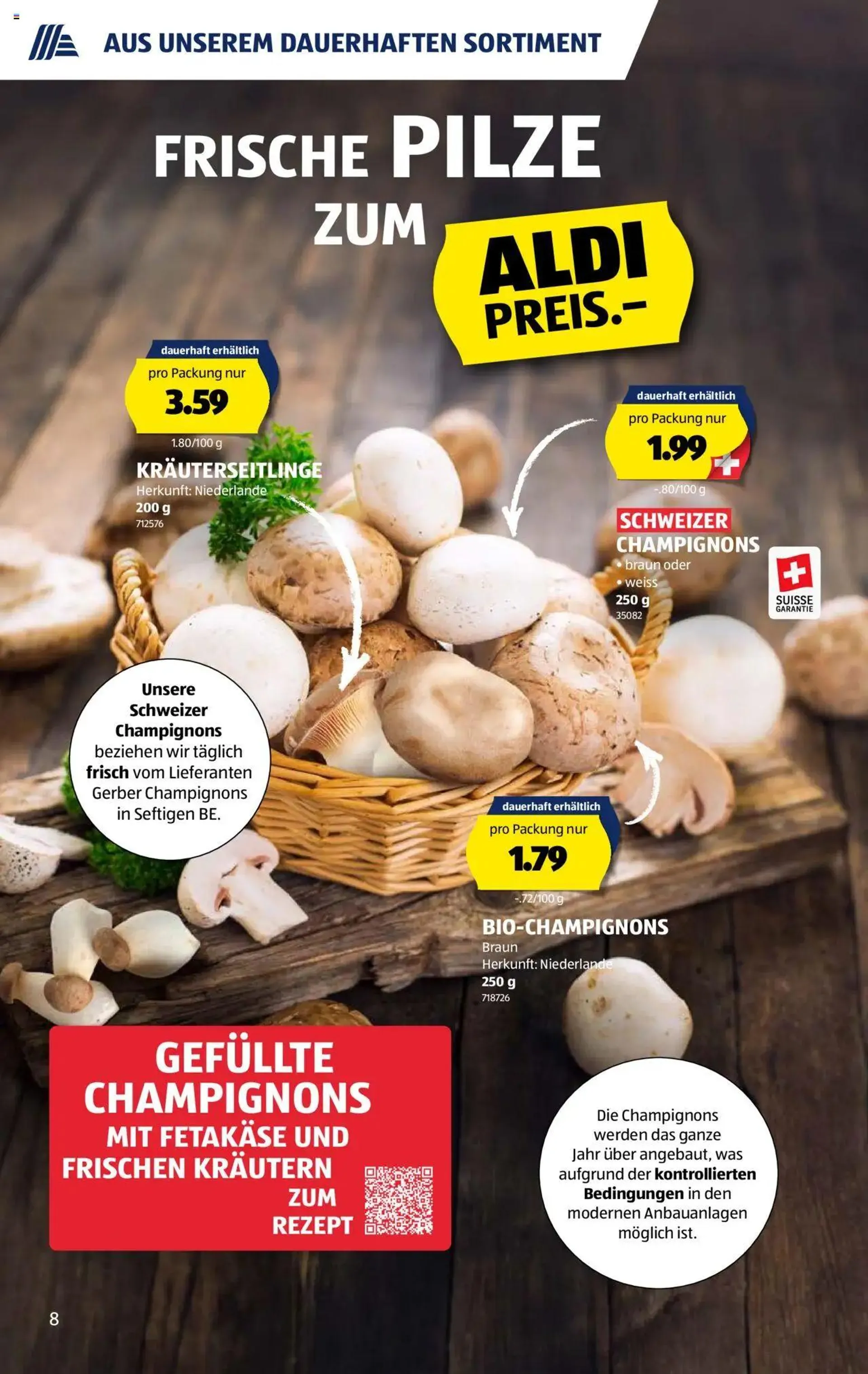 Aldi Aktionen von 26. September bis 2. Oktober 2024 - Prospekt seite  8