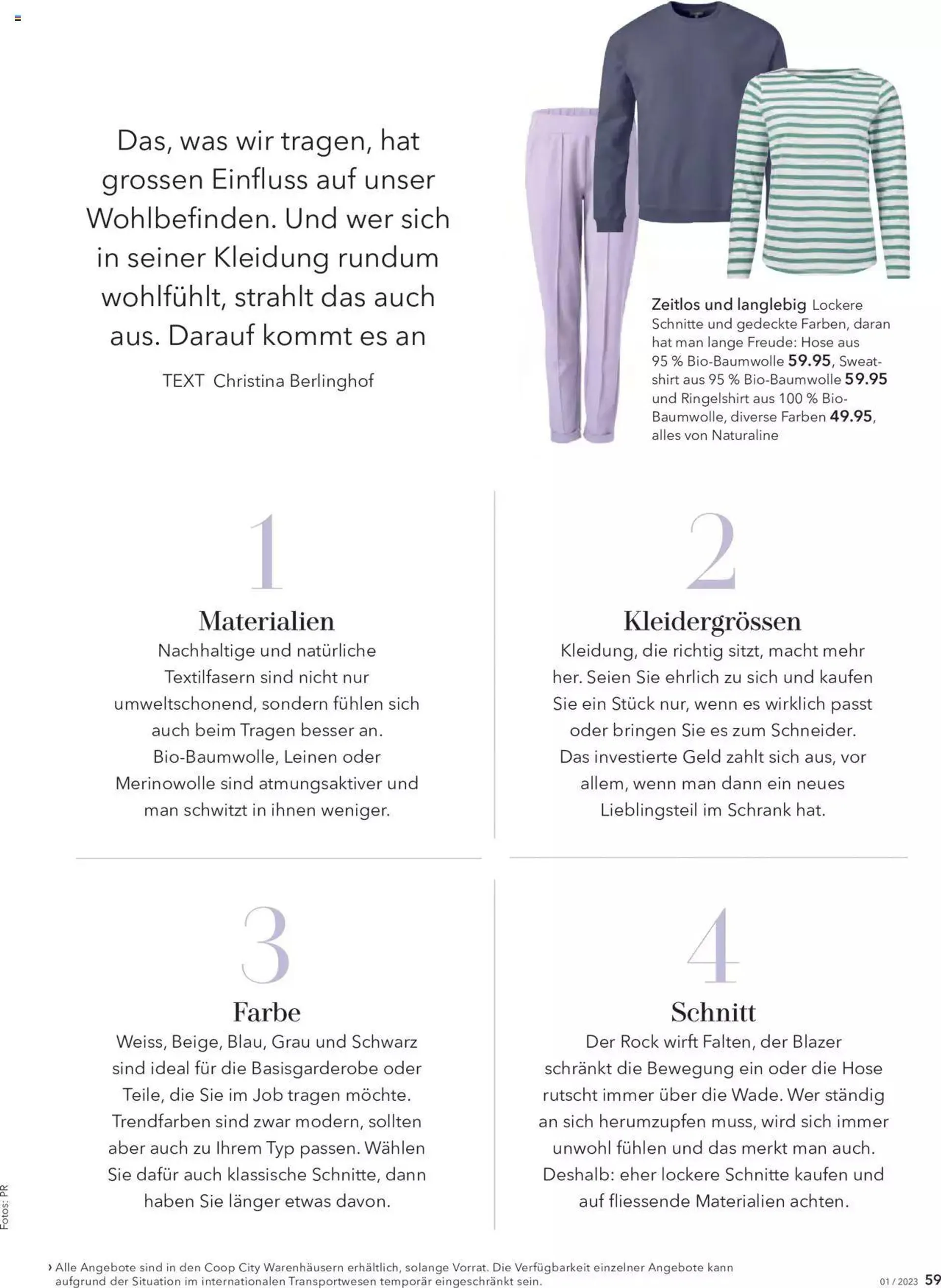 Coop City - Beauty & Life von 16. Februar bis 31. Dezember 2023 - Prospekt seite  59